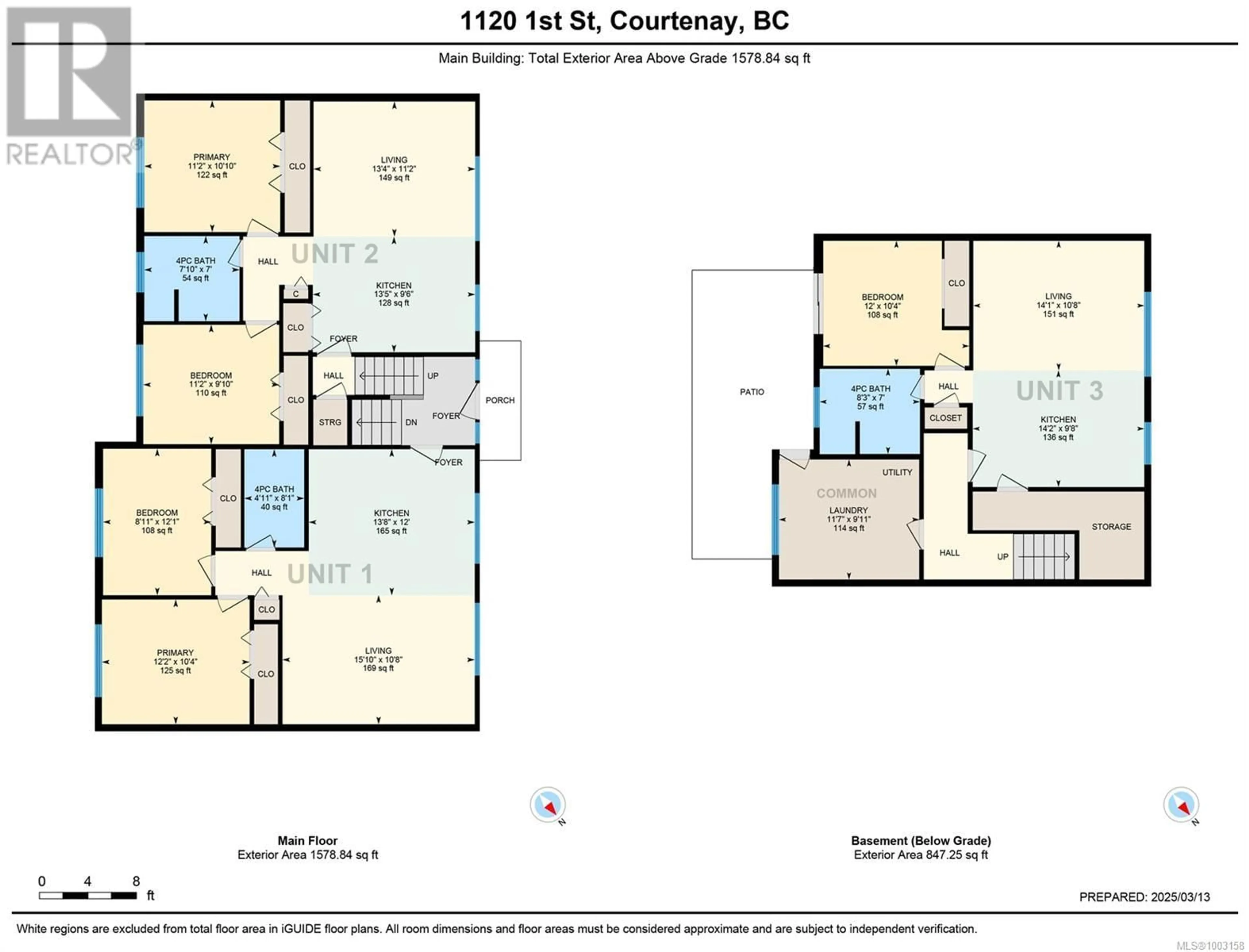 Floor plan for 1120 FIRST STREET, Courtenay British Columbia V9N1A9