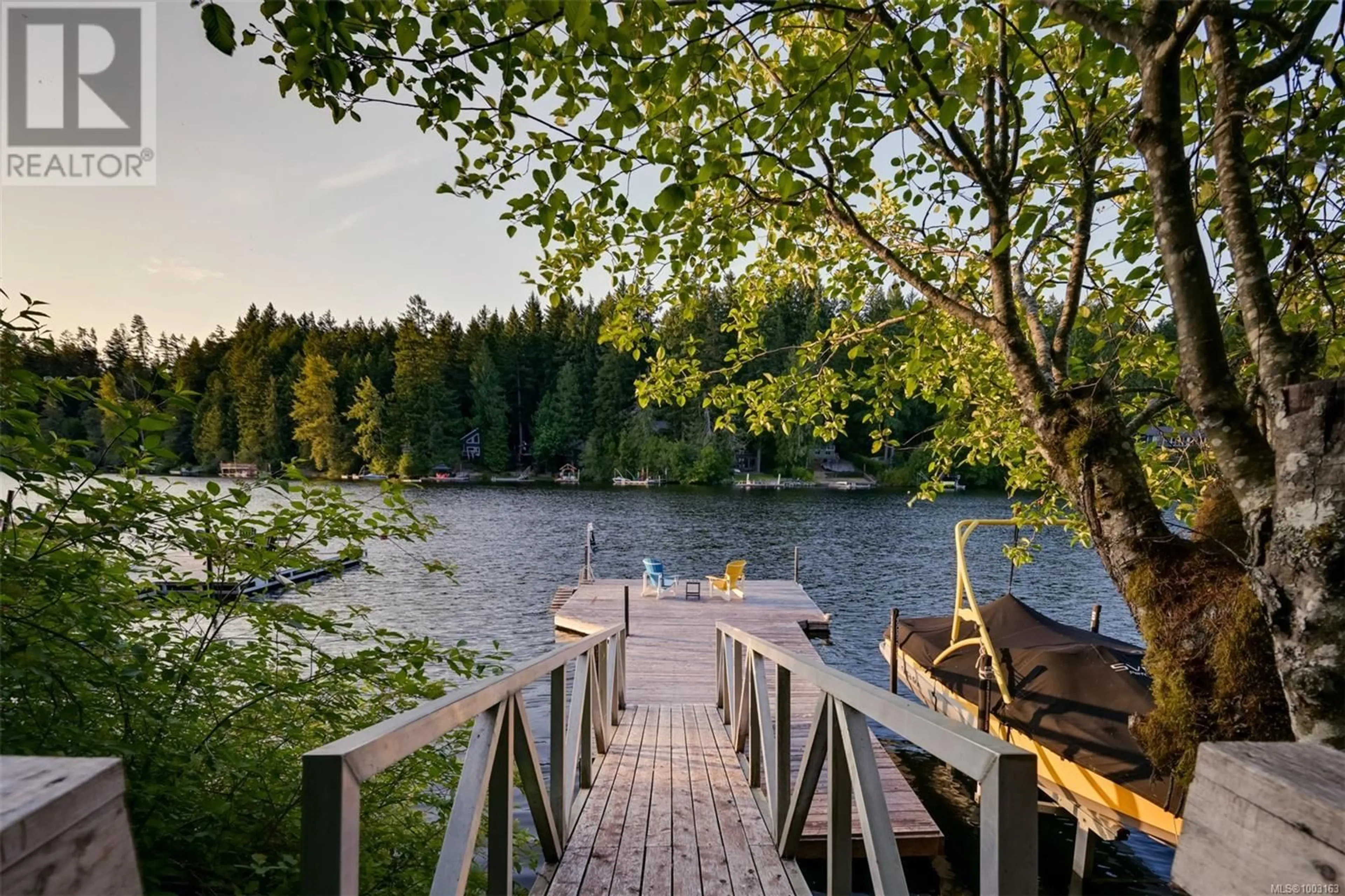 Patio, water/lake/river/ocean view for 2717 WEST SHAWNIGAN LAKE ROAD, Shawnigan Lake British Columbia V8H2E3
