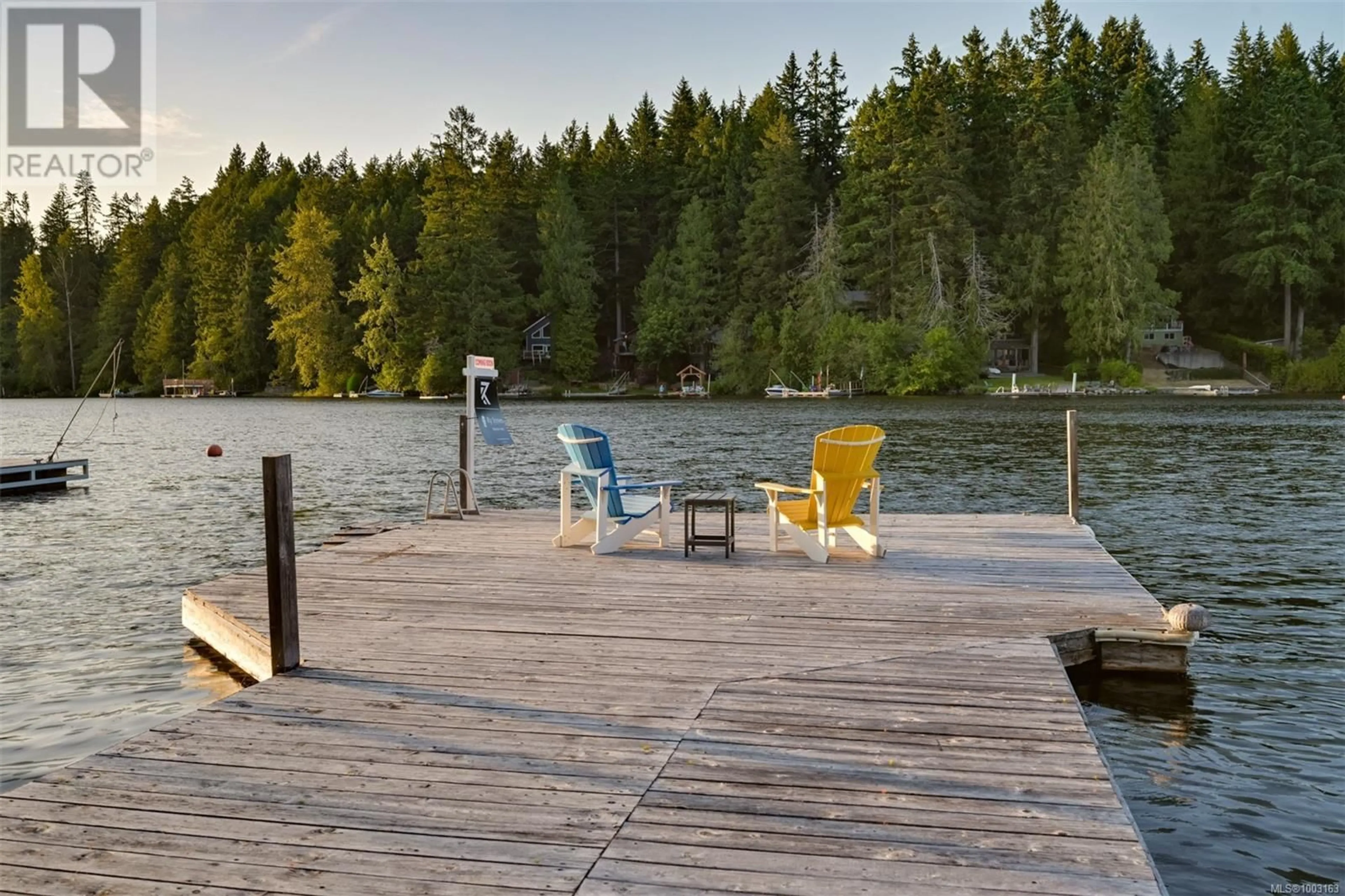 Patio, water/lake/river/ocean view for 2717 WEST SHAWNIGAN LAKE ROAD, Shawnigan Lake British Columbia V8H2E3