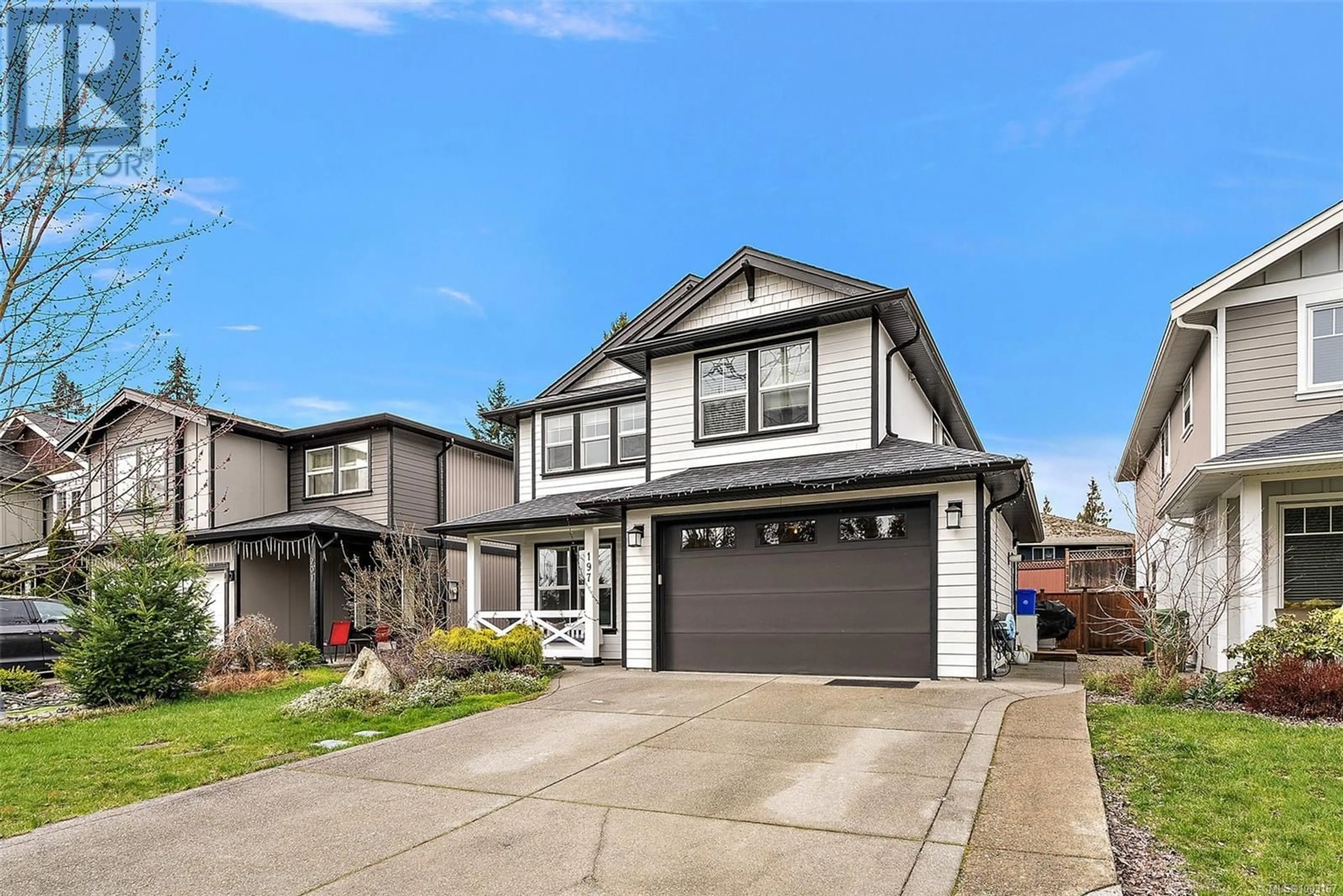 Home with vinyl exterior material, street for 197 BELLAMY LINK, Langford British Columbia V9B0R8