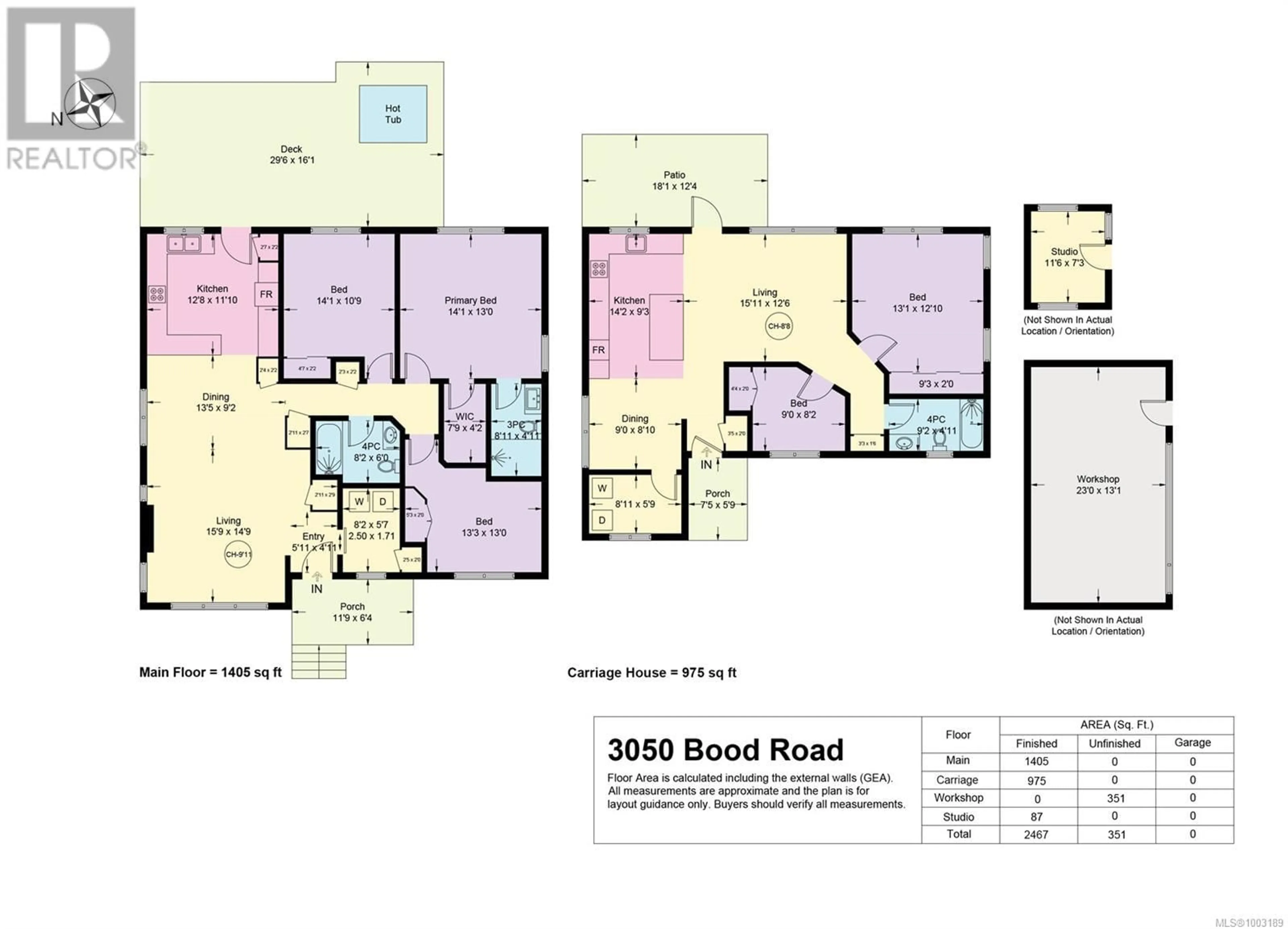 Floor plan for 3050/3048 BOOD ROAD, Courtenay British Columbia V9N9V2