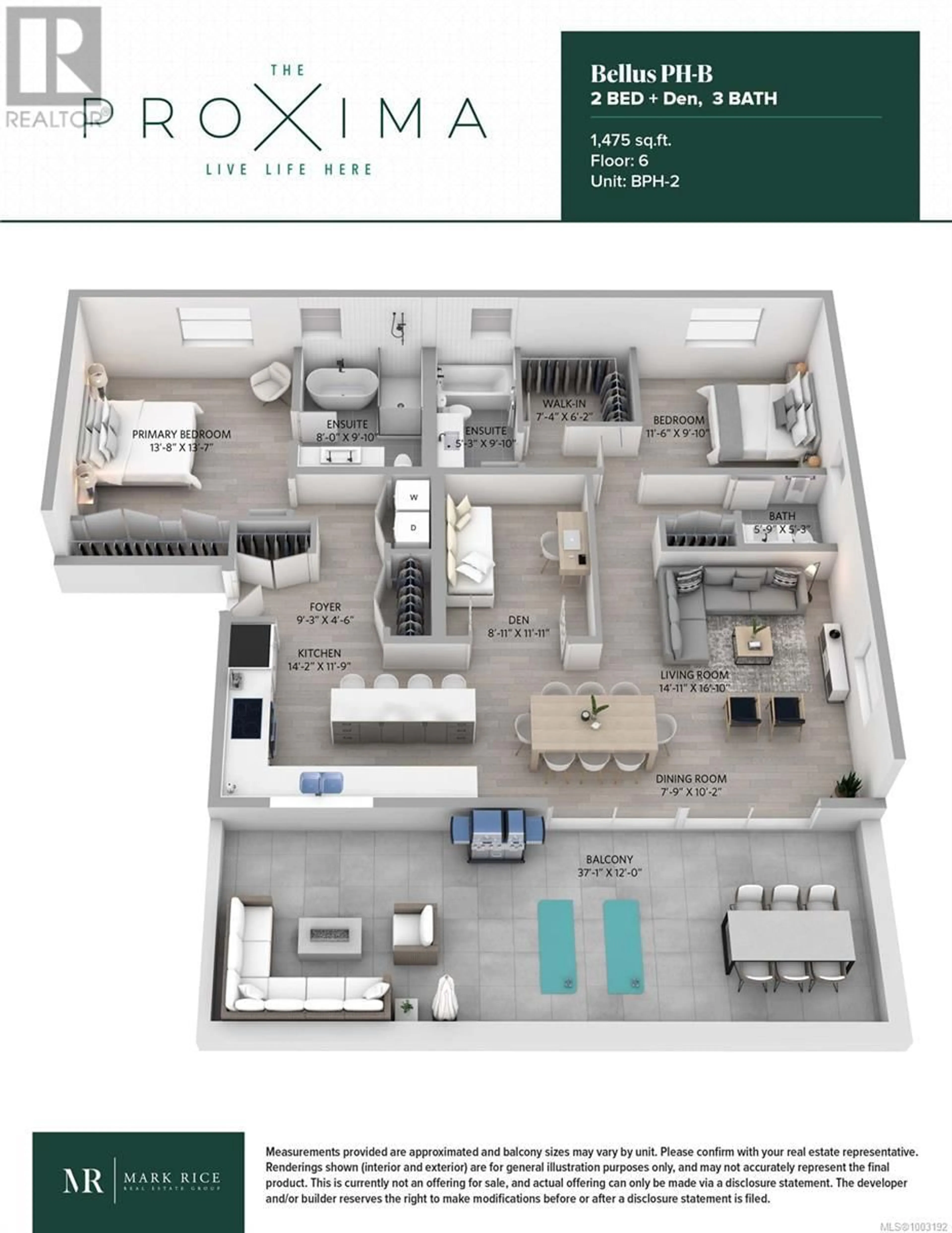Floor plan for BPH2 - 1102 ESQUIMALT ROAD, Esquimalt British Columbia V9A6A1