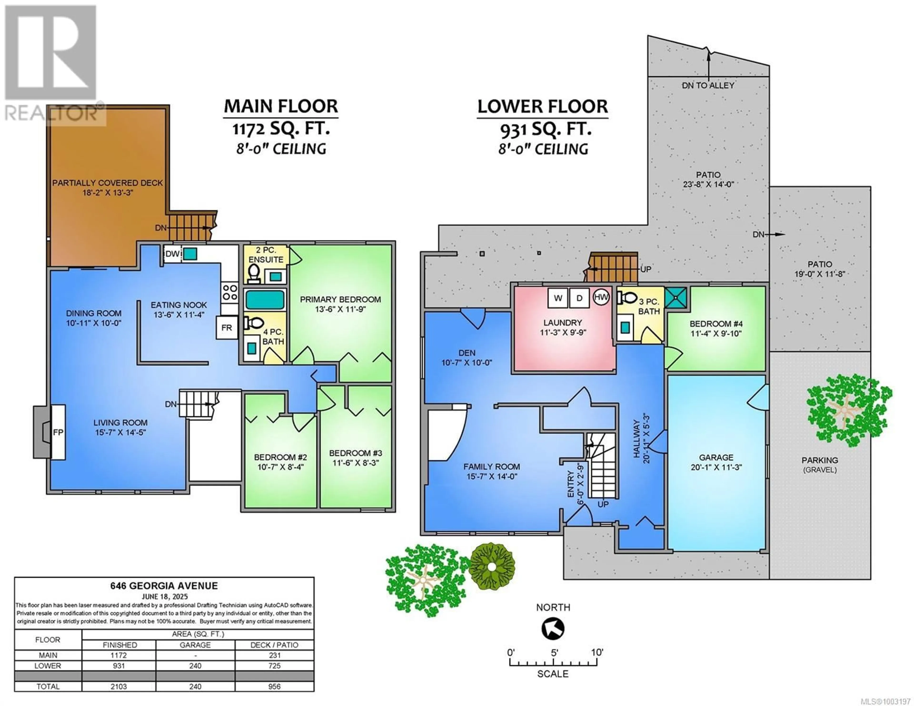 Floor plan for 646 GEORGIA AVENUE, Nanaimo British Columbia V9R3W2
