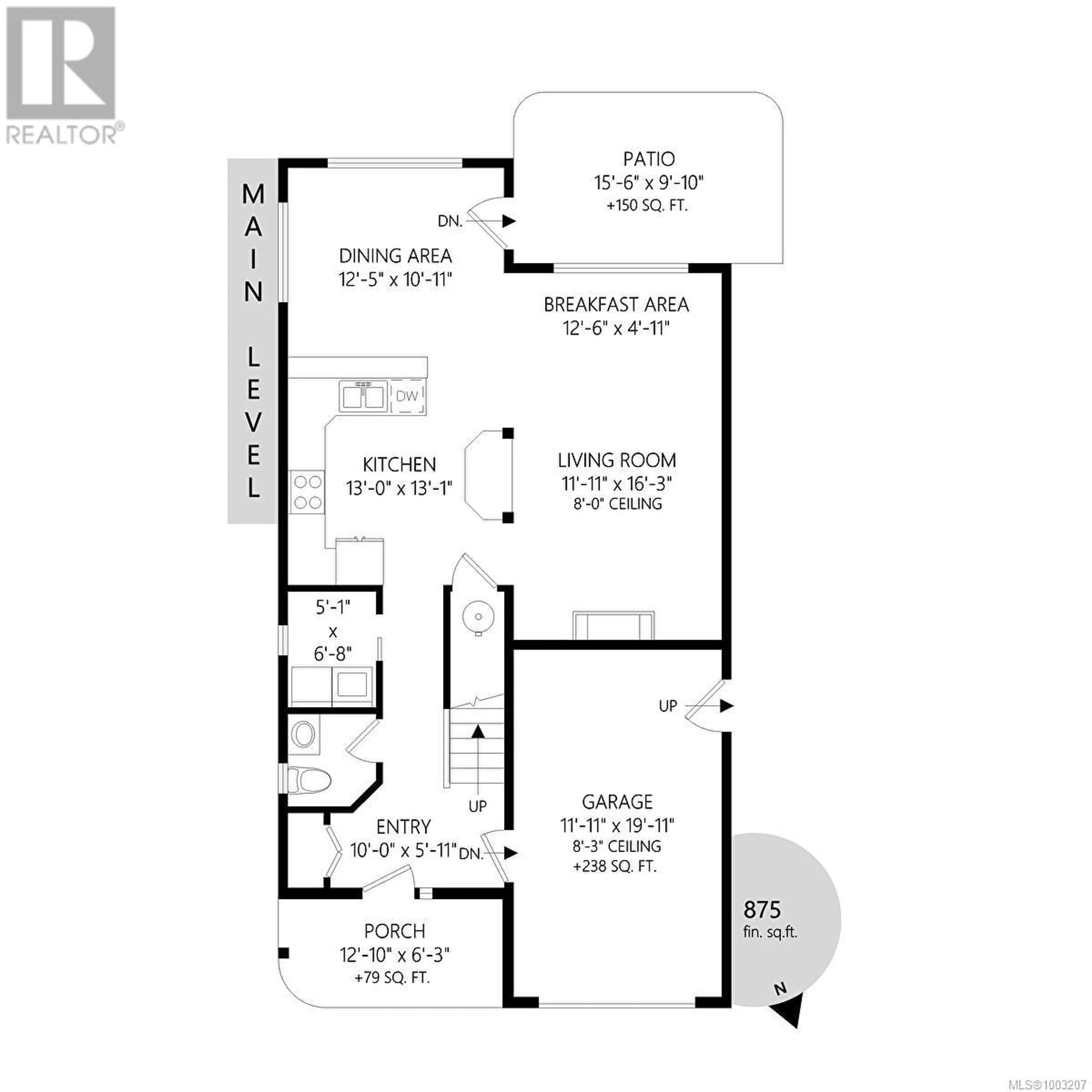 Floor plan for 955 GLEN WILLOW PLACE, Langford British Columbia V9B3W4