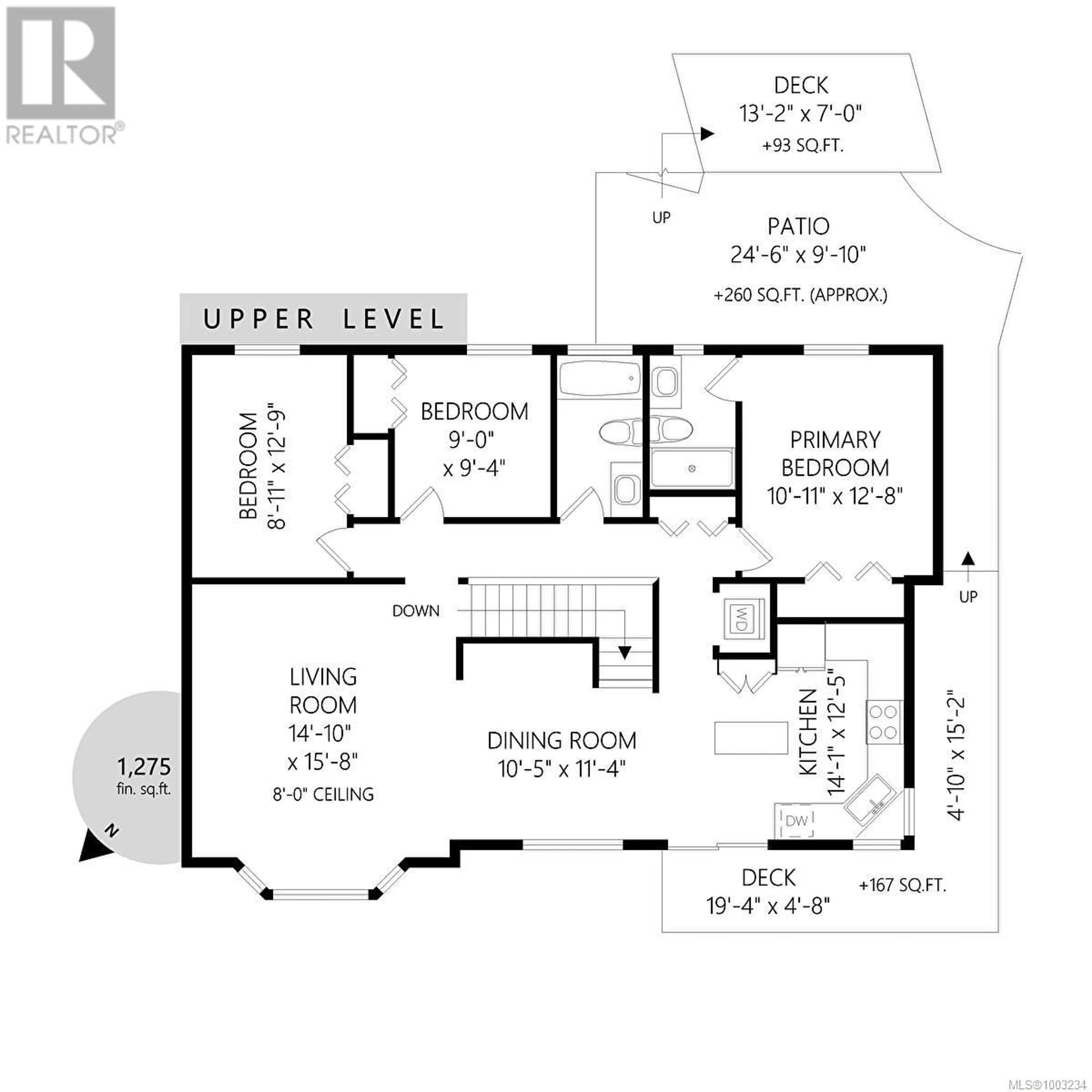 Floor plan for 6191 THOMSON TERRACE, Duncan British Columbia V9L5R1