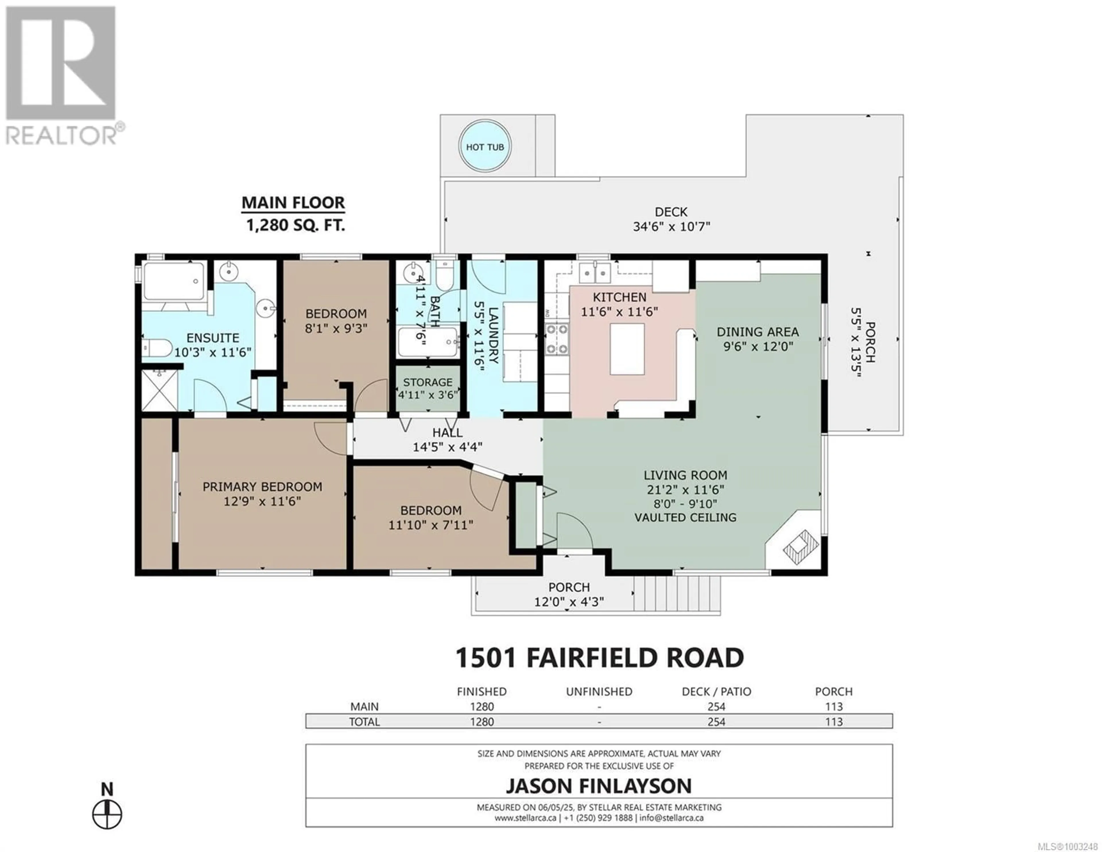 Floor plan for 1501 FAIRFIELD ROAD, Cobble Hill British Columbia V0R1L0