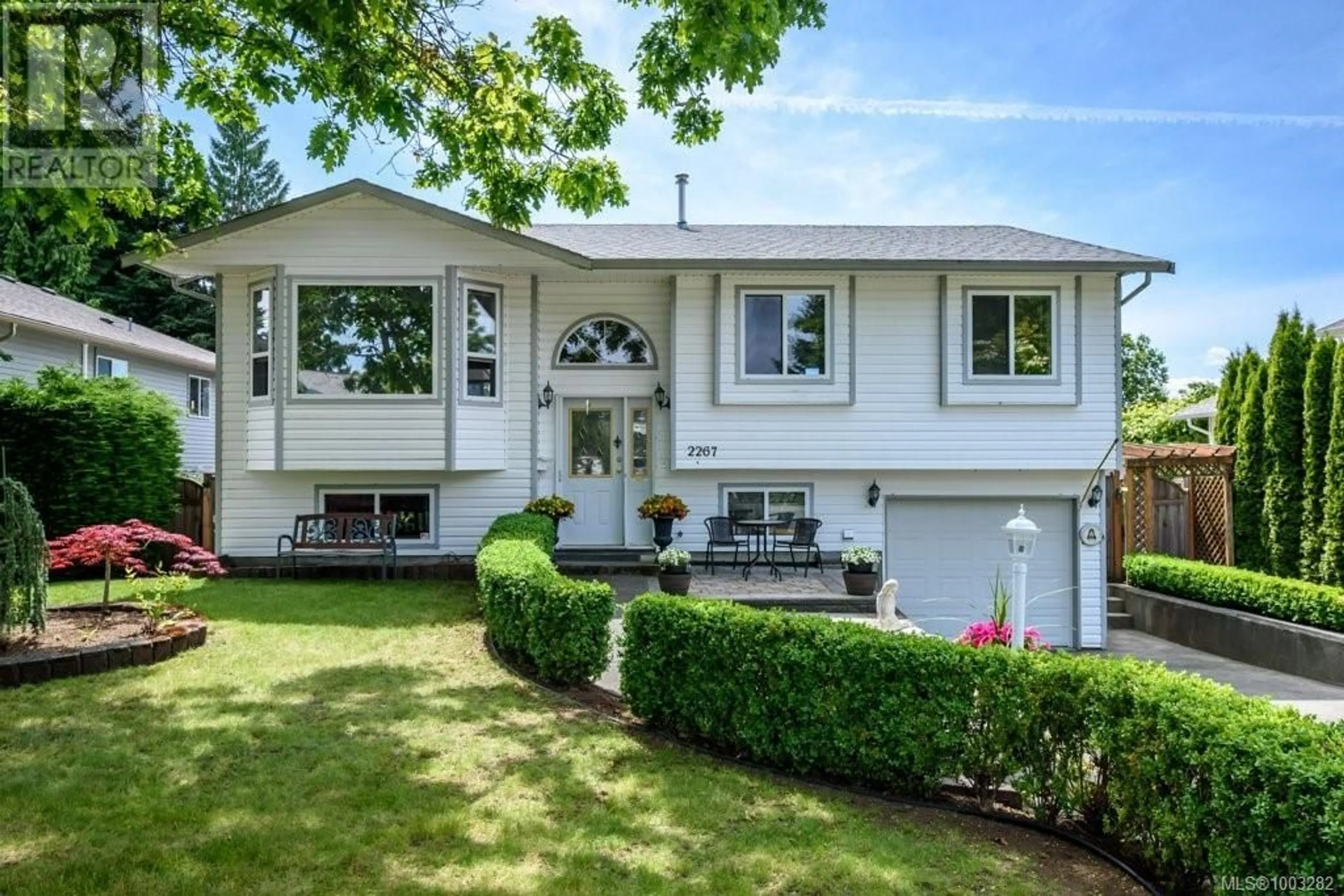 Home with vinyl exterior material, street for 2267 NITNAT PLACE, Courtenay British Columbia V9N9E4