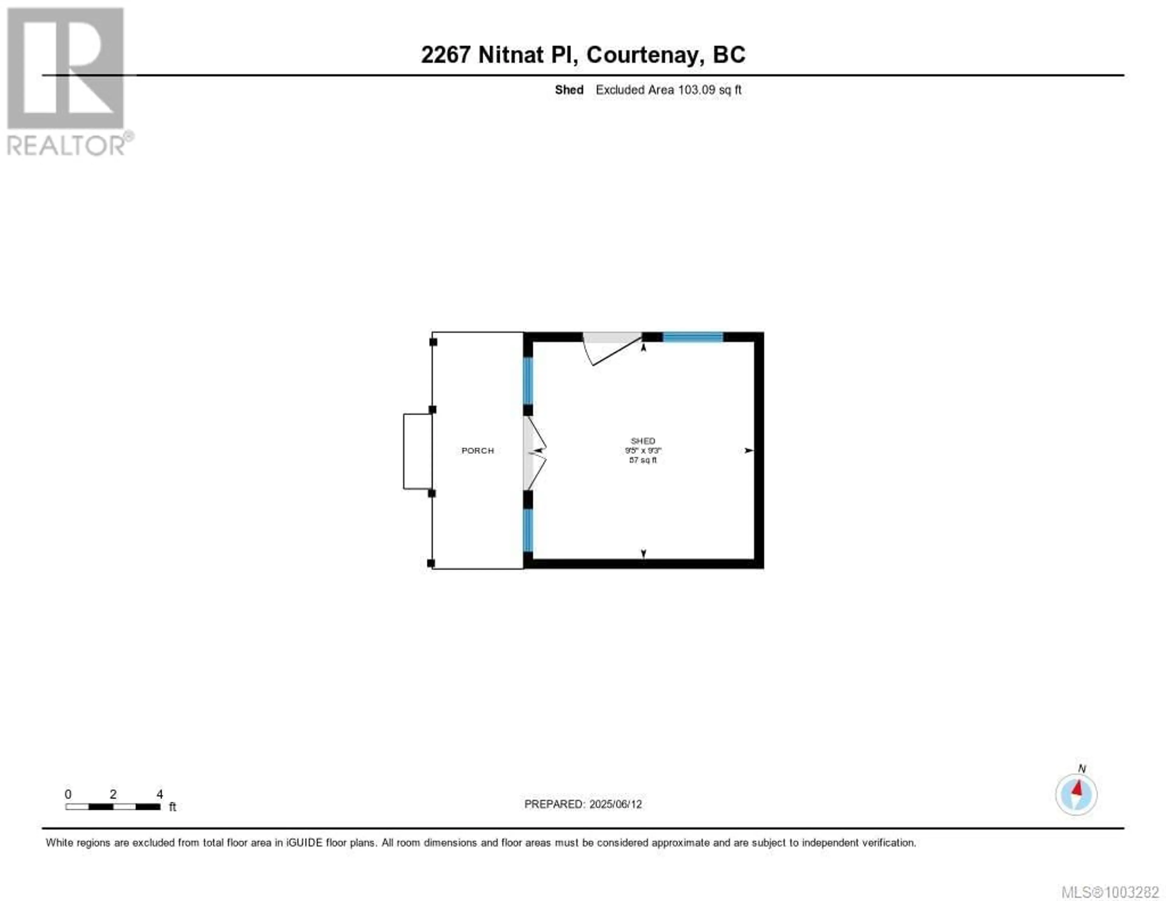 Floor plan for 2267 NITNAT PLACE, Courtenay British Columbia V9N9E4
