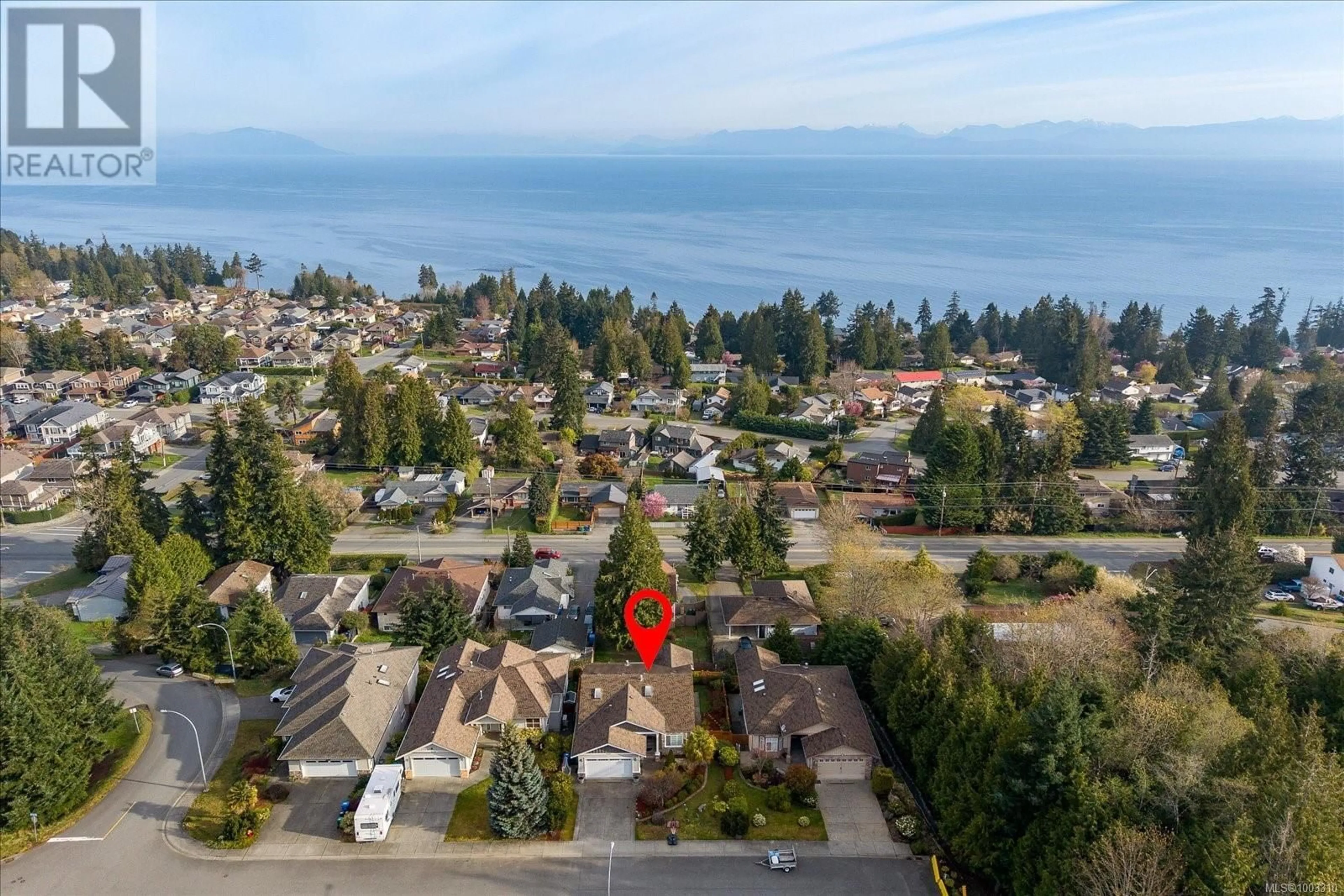 A pic from outside/outdoor area/front of a property/back of a property/a pic from drone, water/lake/river/ocean view for 5530 NORTON ROAD, Nanaimo British Columbia V9T6S2
