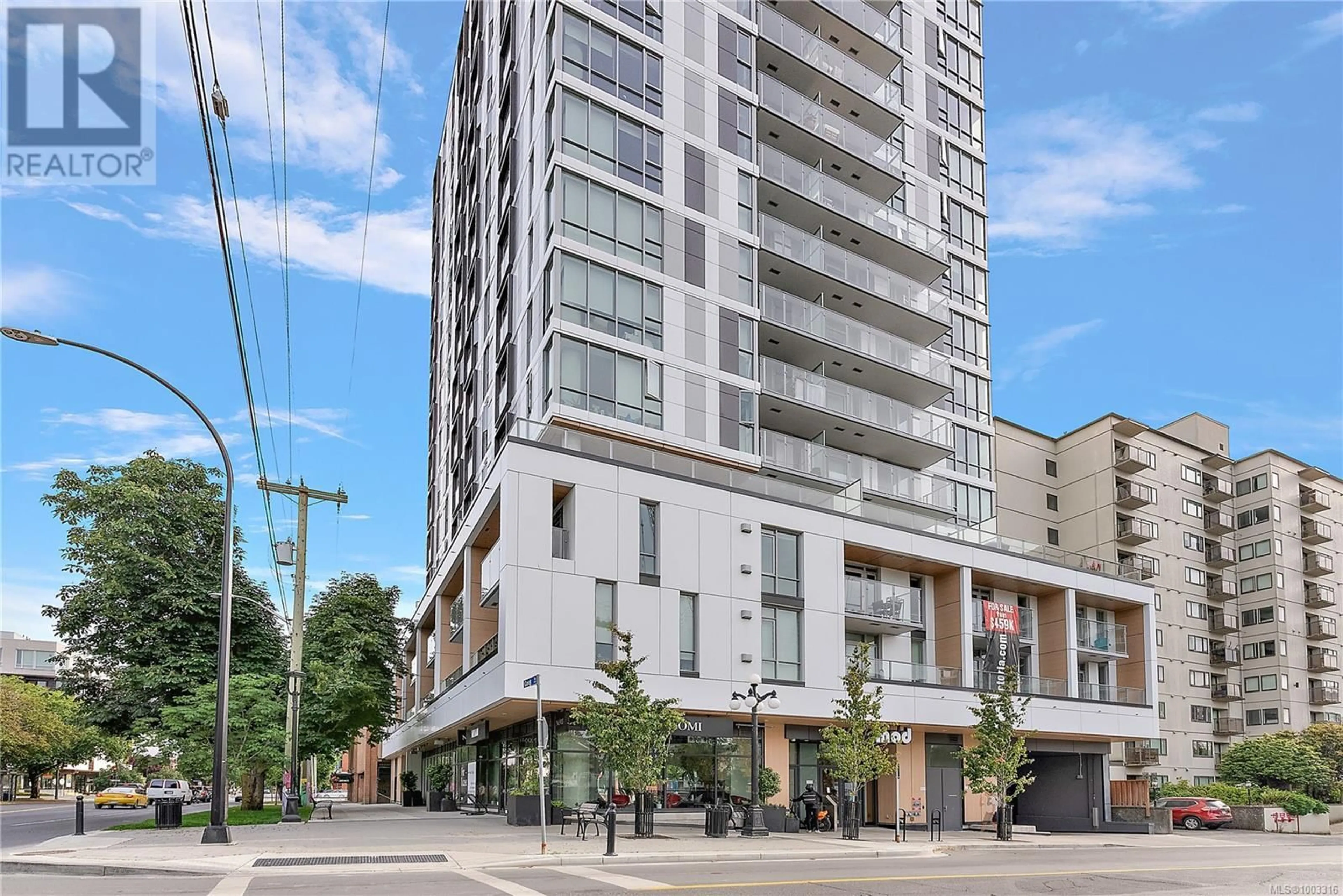 Patio, street for 908 - 1097 VIEW STREET, Victoria British Columbia V8V3Z9