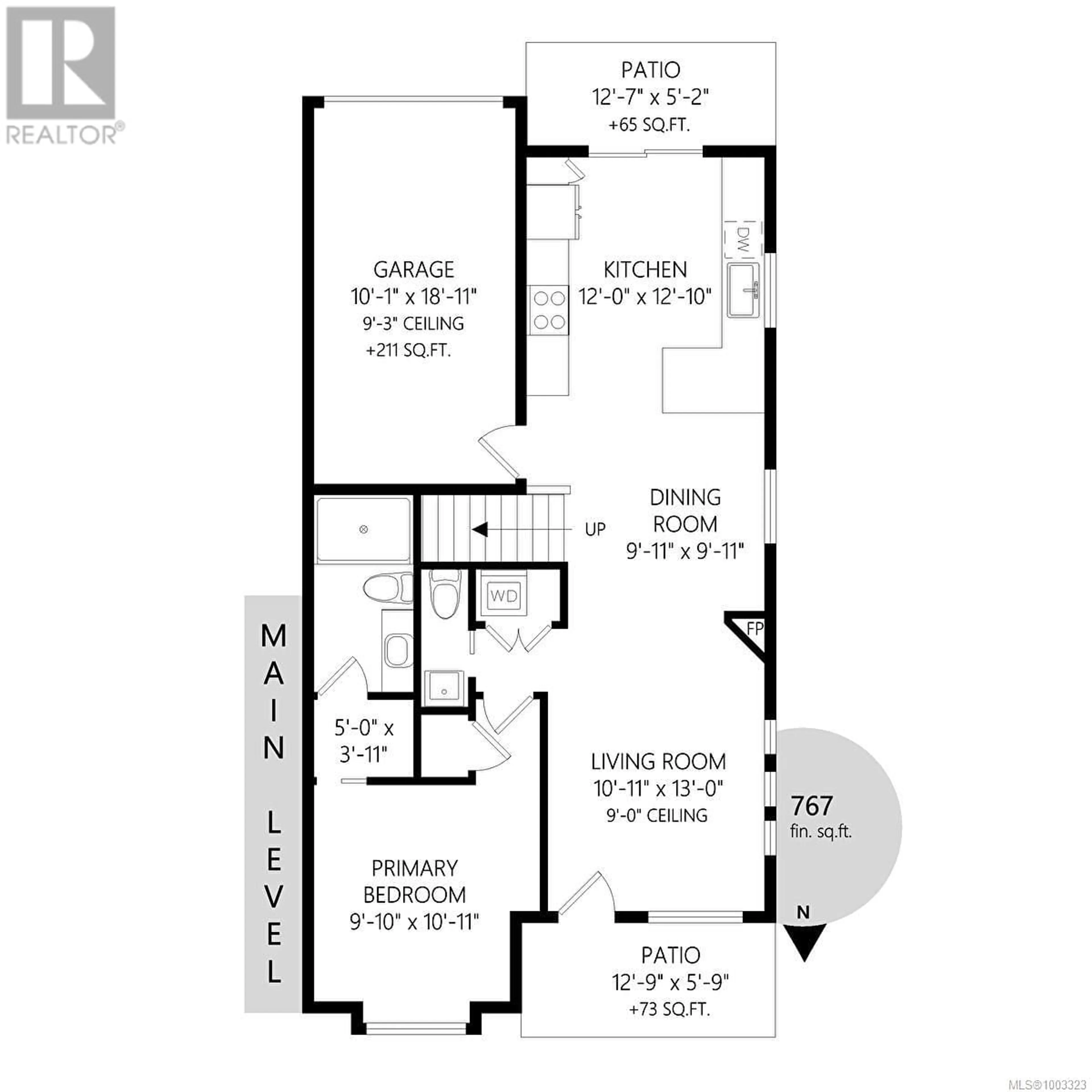 Floor plan for 115 - 3003 KEYSTONE DRIVE, Duncan British Columbia V9L0E1
