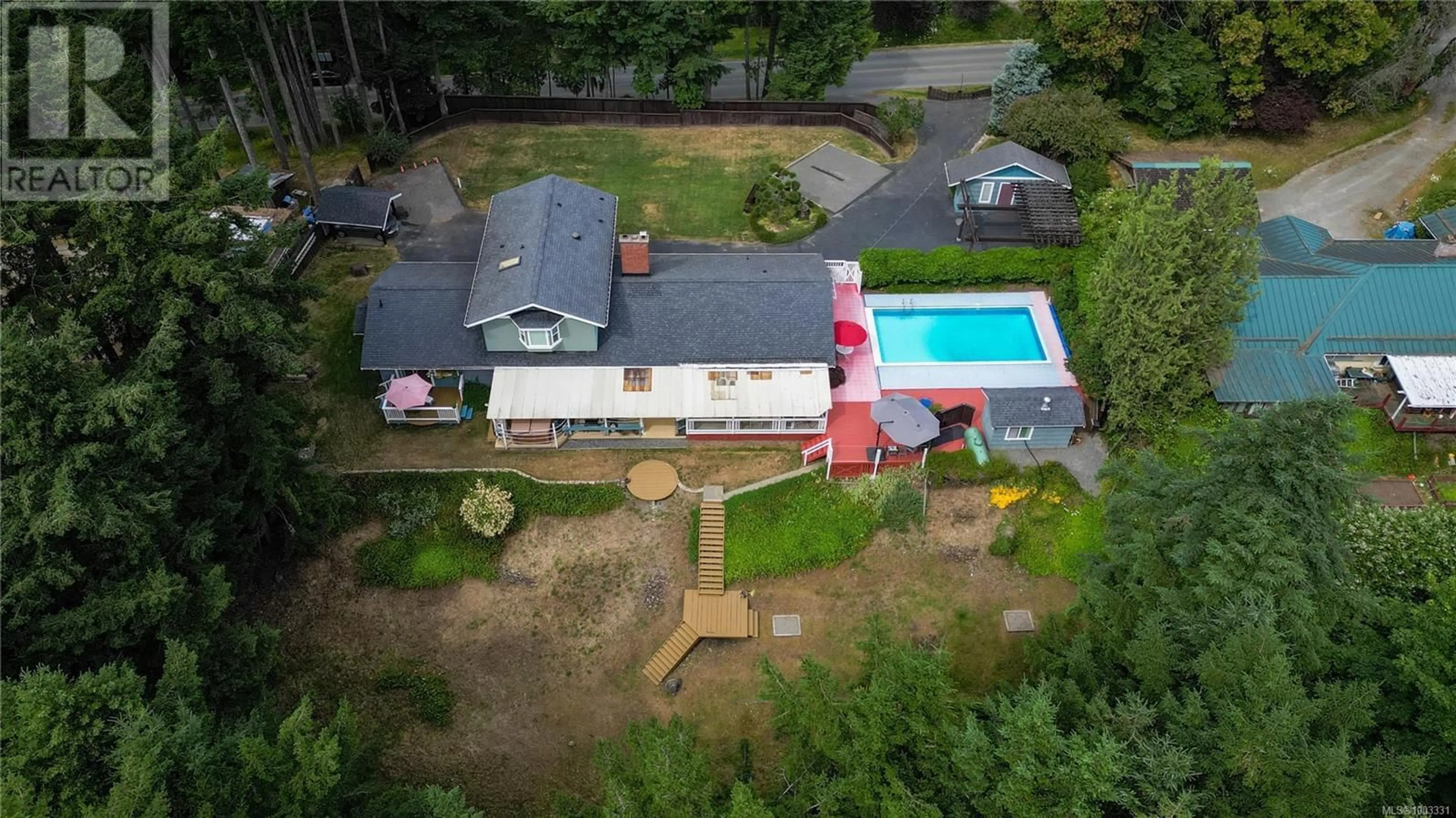 A pic from outside/outdoor area/front of a property/back of a property/a pic from drone, unknown for 651 VESUVIUS BAY ROAD, Salt Spring British Columbia V8K1H5