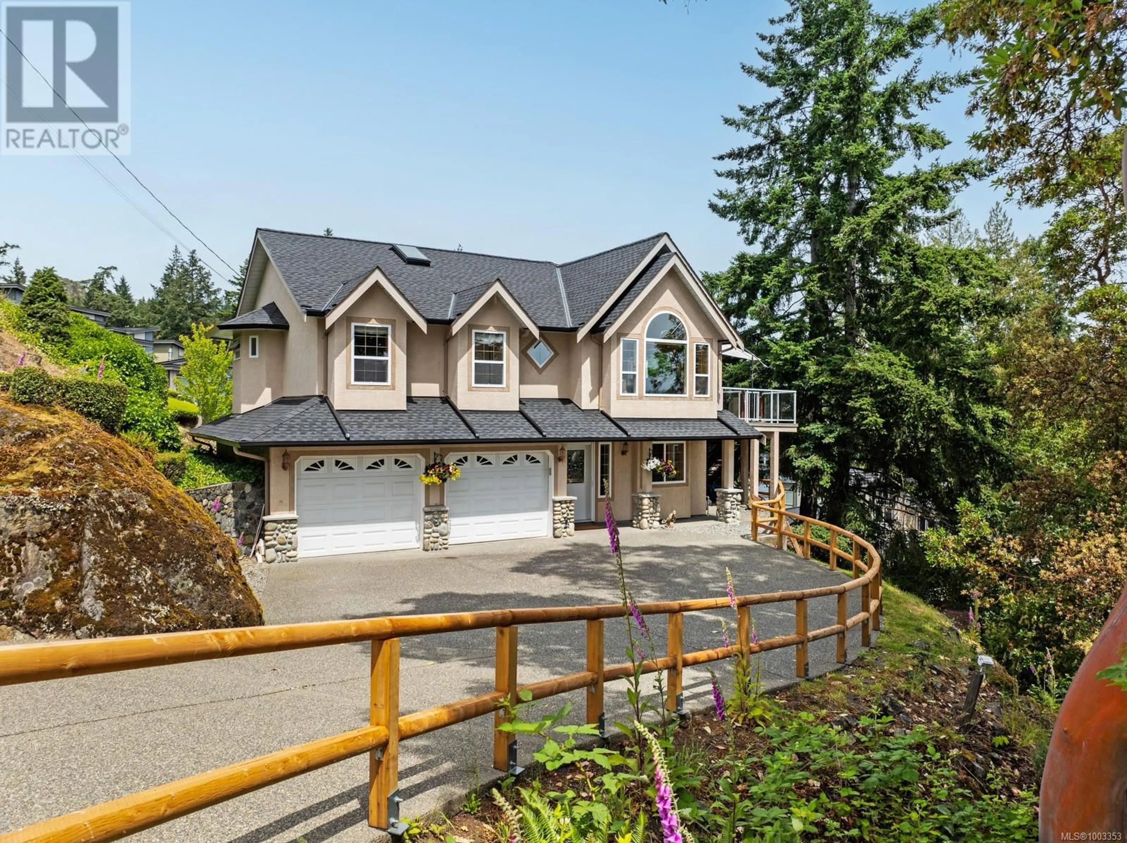 Home with vinyl exterior material, water/lake/river/ocean view for 907 WINDSHIP PLACE, Langford British Columbia V9B5X7