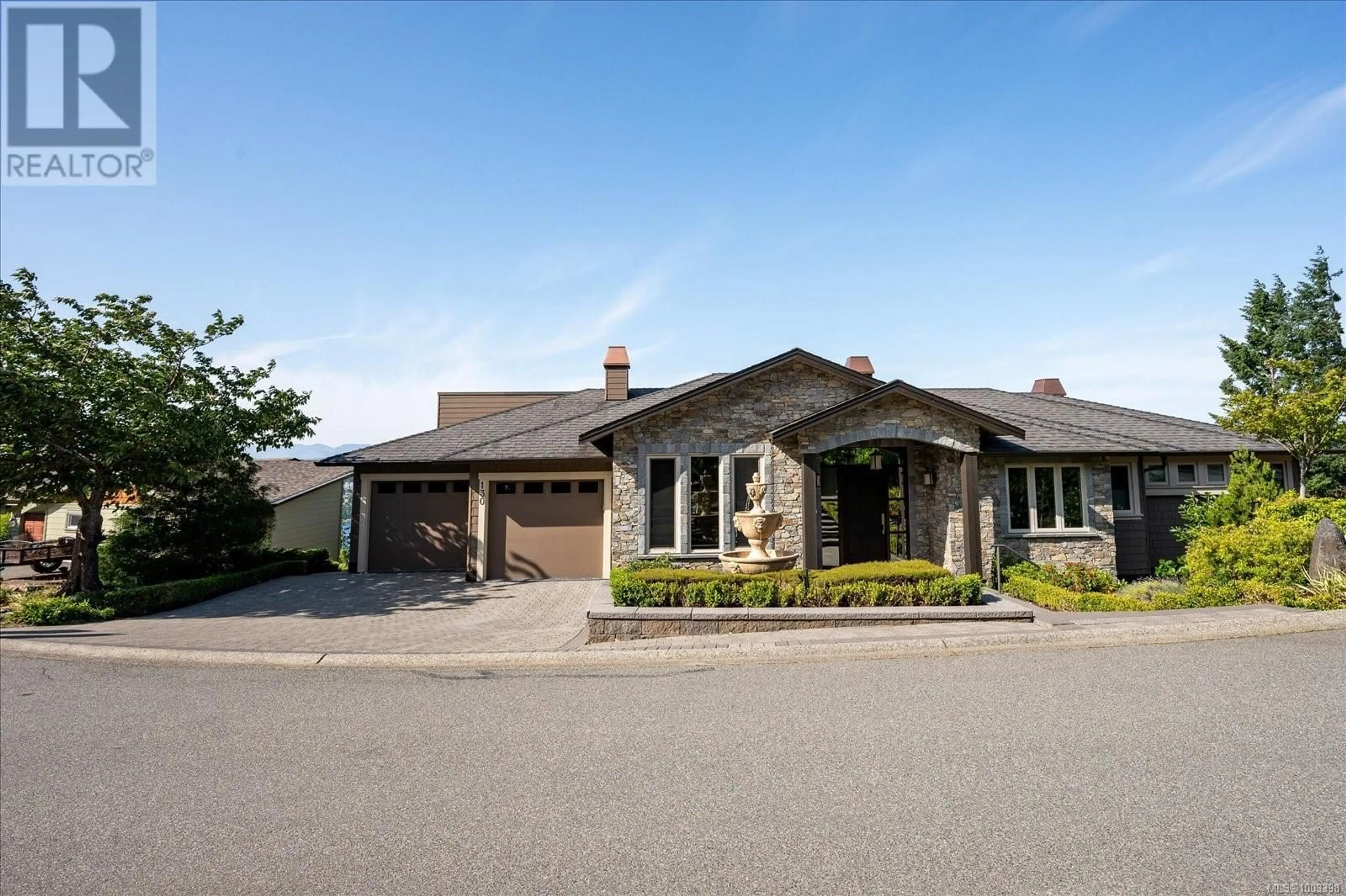 Home with brick exterior material, street for 130 CANTERBURY CRESCENT, Nanaimo British Columbia V9T4S4