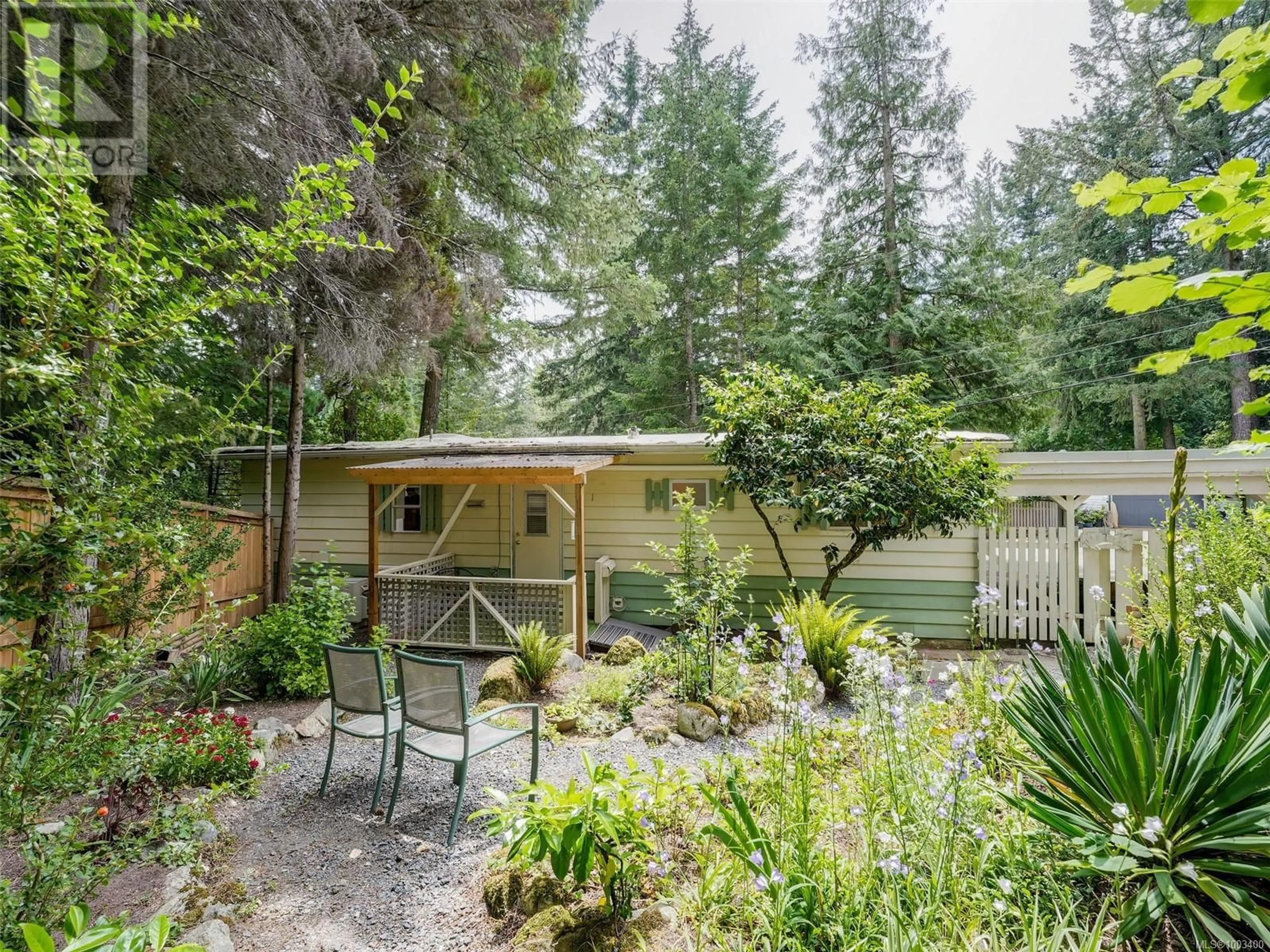 Patio, forest/trees view for 35 - 2500 FLORENCE LAKE ROAD, Langford British Columbia V9B4H2