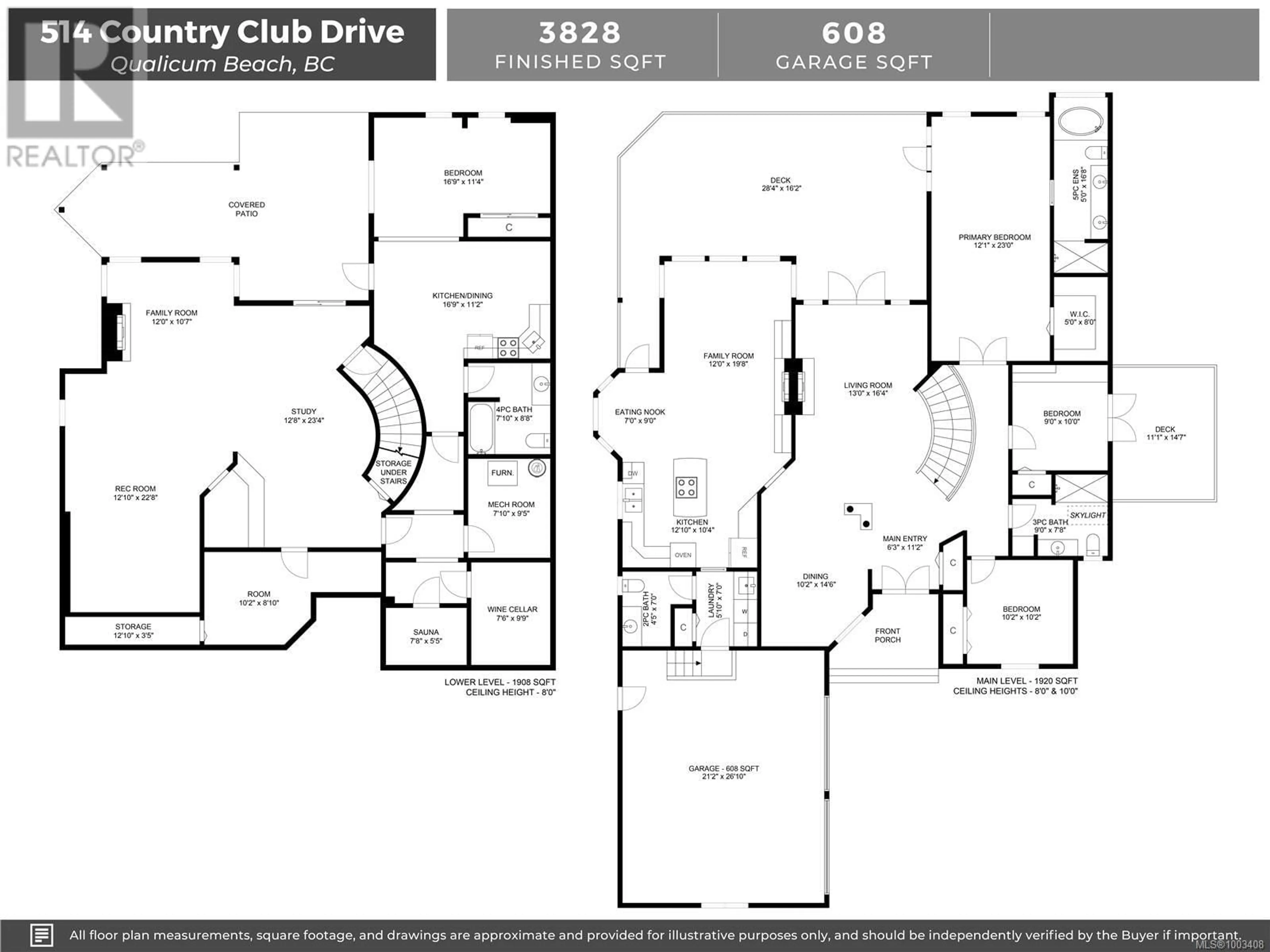 Floor plan for 514 COUNTRY CLUB DRIVE, Qualicum Beach British Columbia V9K2J9