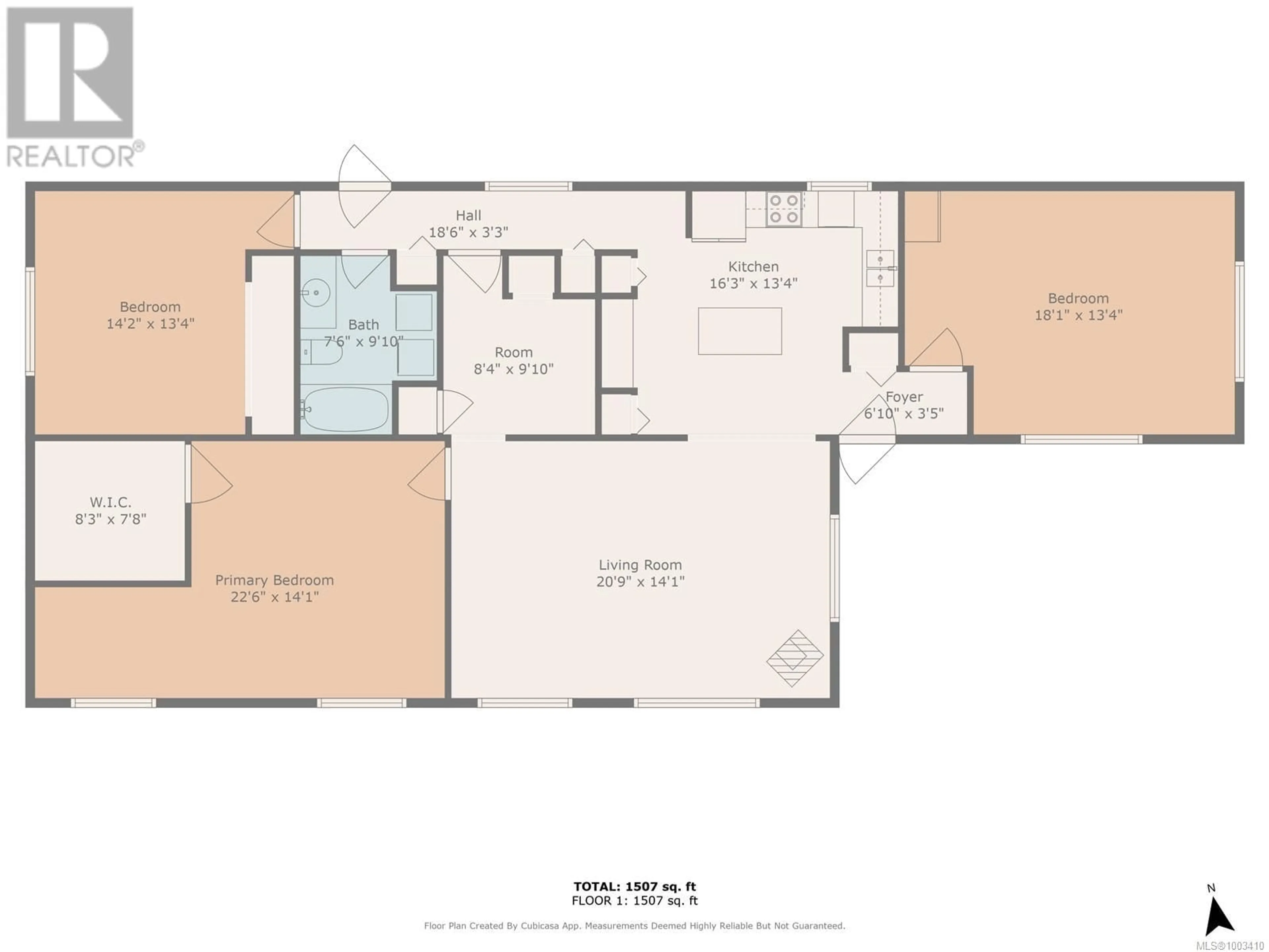 Floor plan for 4791 UPLAND DRIVE, Campbell River British Columbia V9H1C1