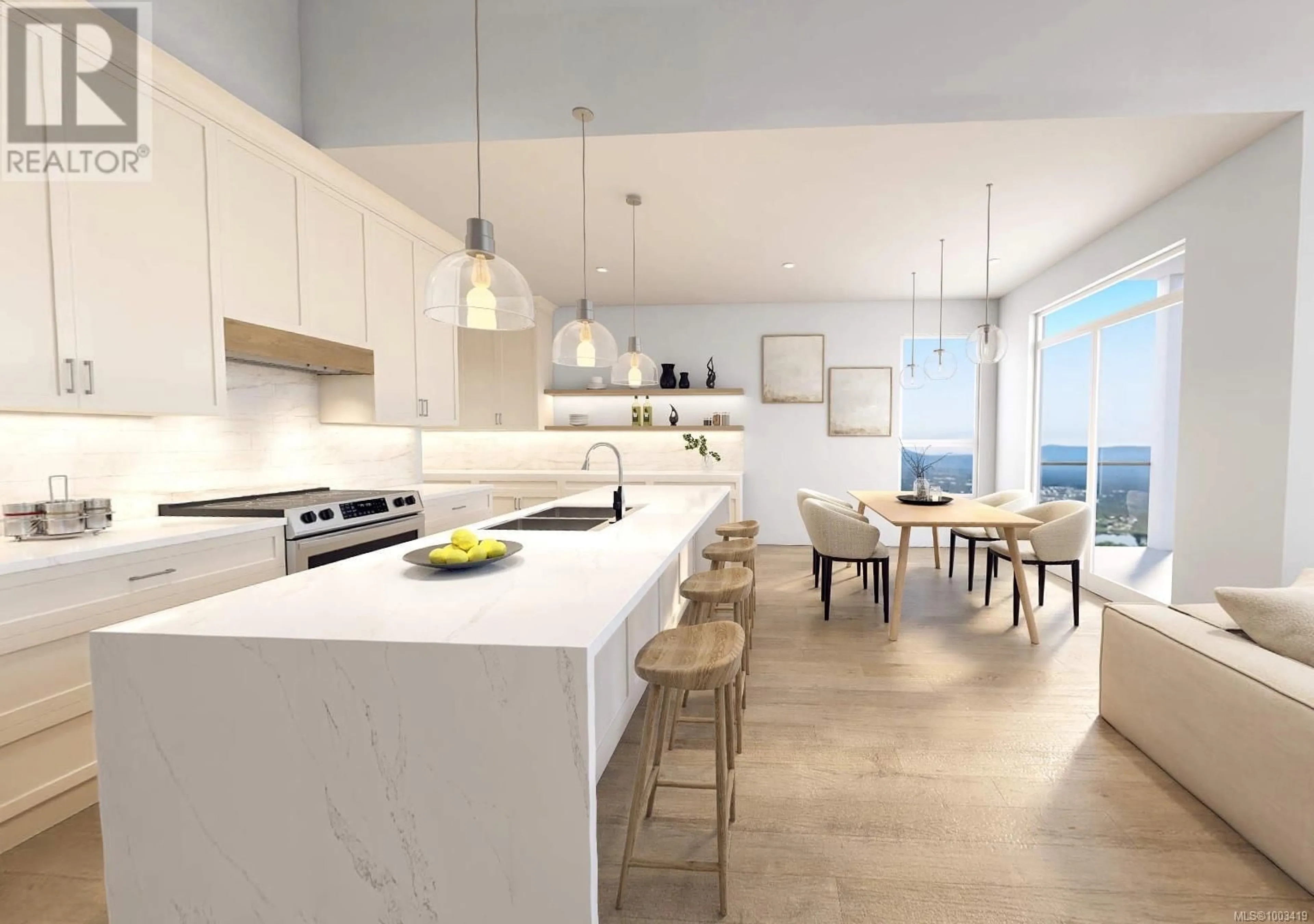 Open concept kitchen, ceramic/tile floor for 3167 WOODRUSH DRIVE, Duncan British Columbia V9L0H5