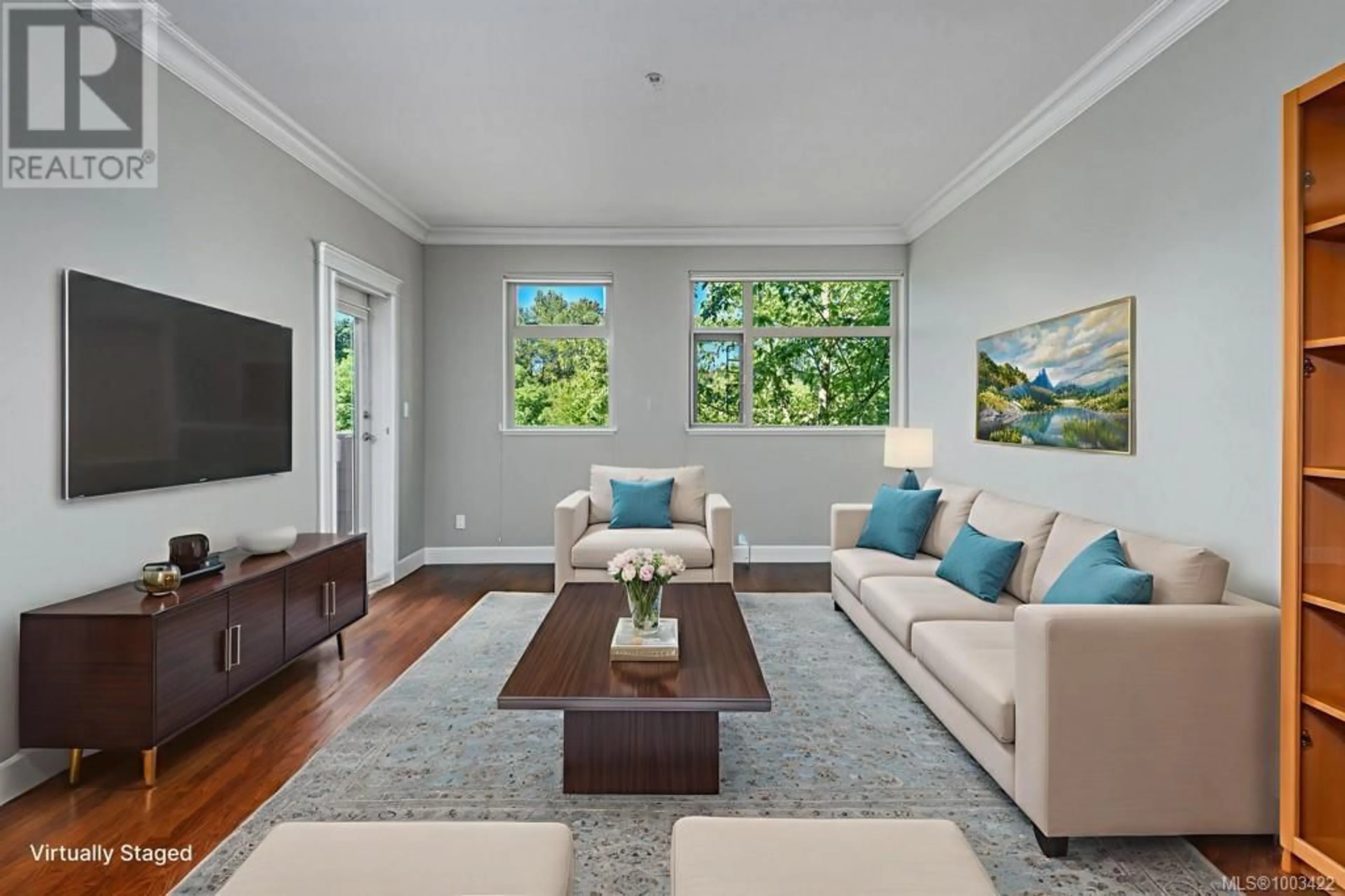 Living room with furniture, unknown for 2211 - 44 ANDERTON AVENUE, Courtenay British Columbia V9N2G8