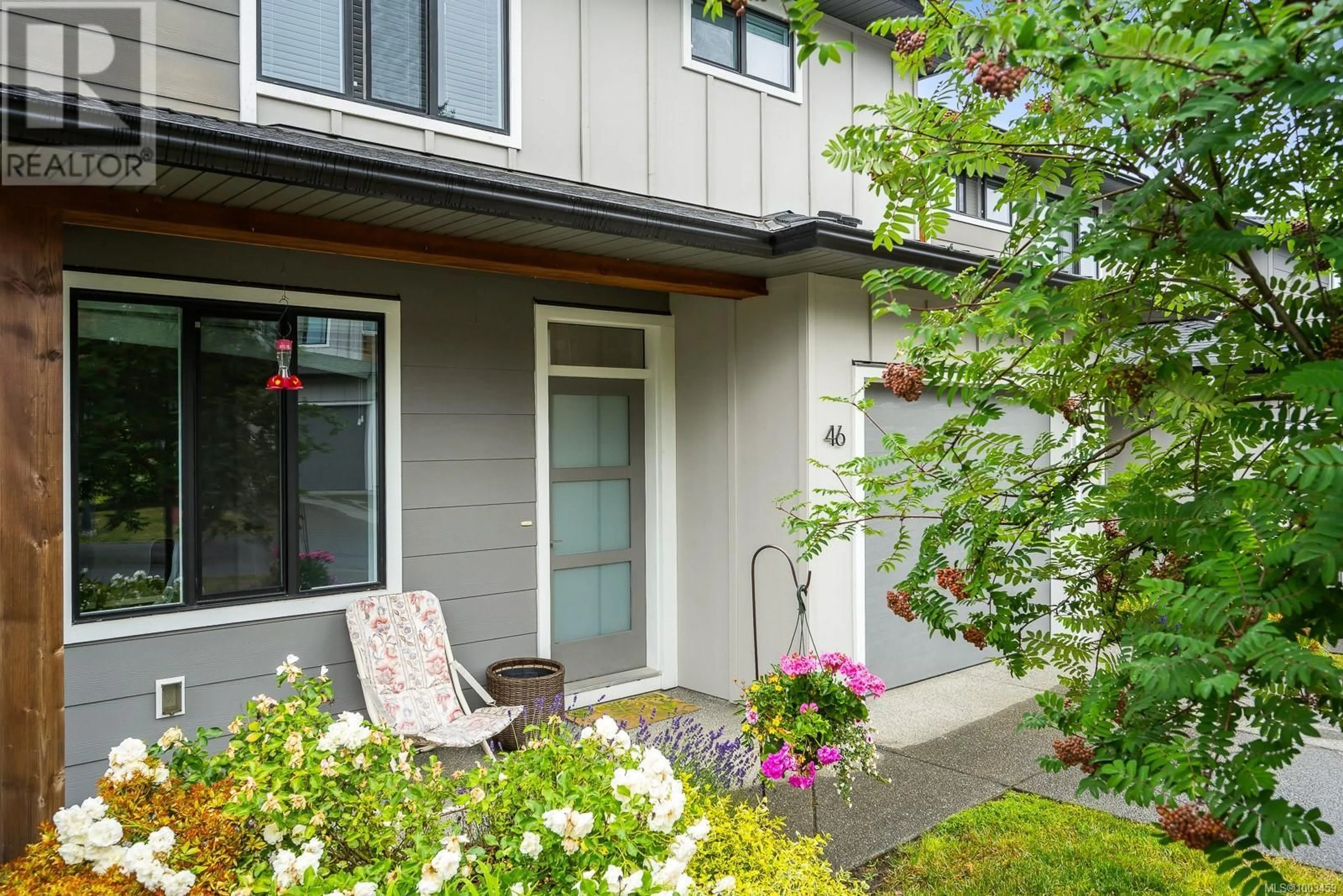Patio, street for 46 - 2607 KENDAL AVENUE, Cumberland British Columbia V0S1S0