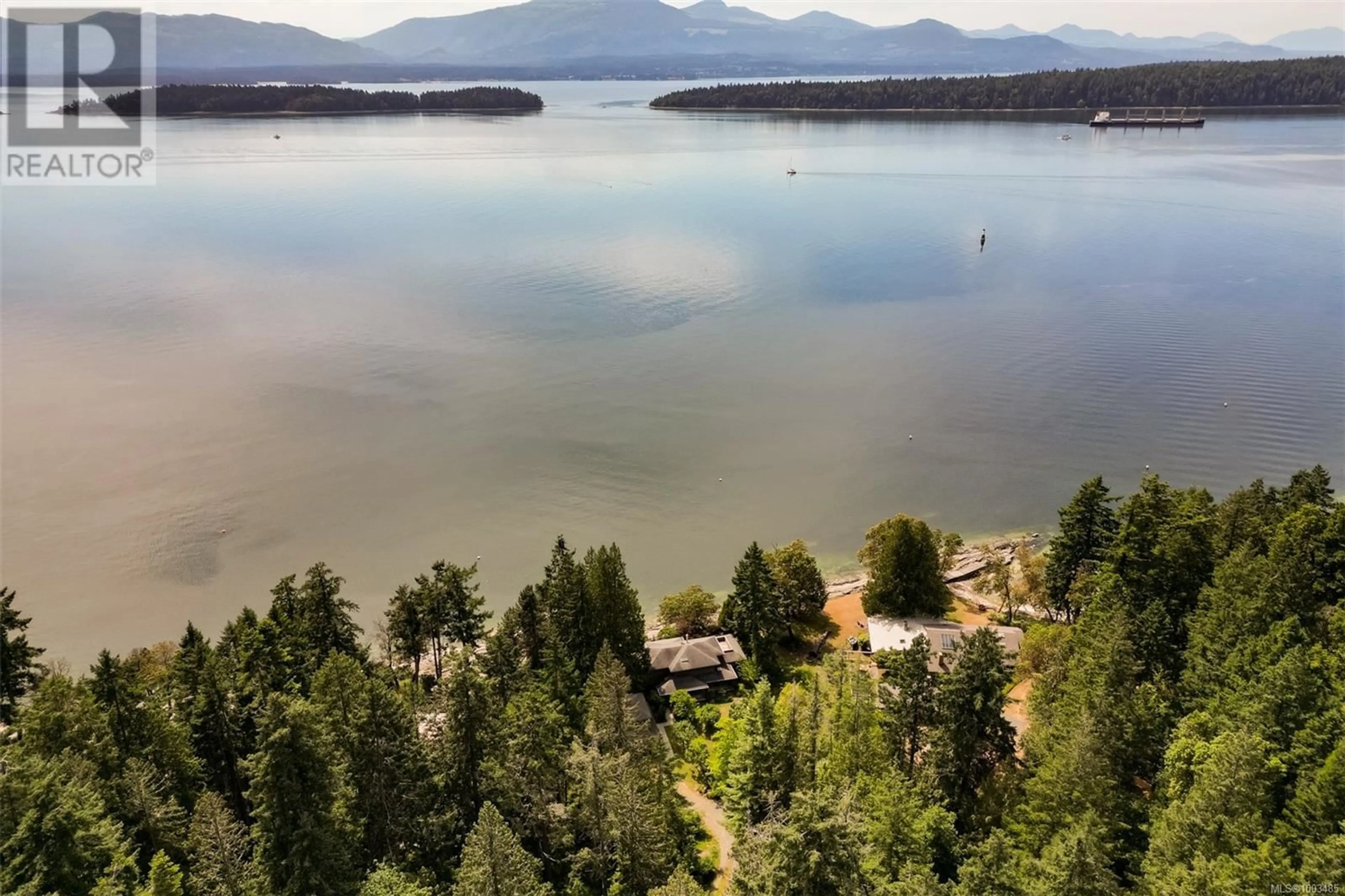 A pic from outside/outdoor area/front of a property/back of a property/a pic from drone, water/lake/river/ocean view for 114 ARBUTUS ROAD, Salt Spring British Columbia V8K1A3