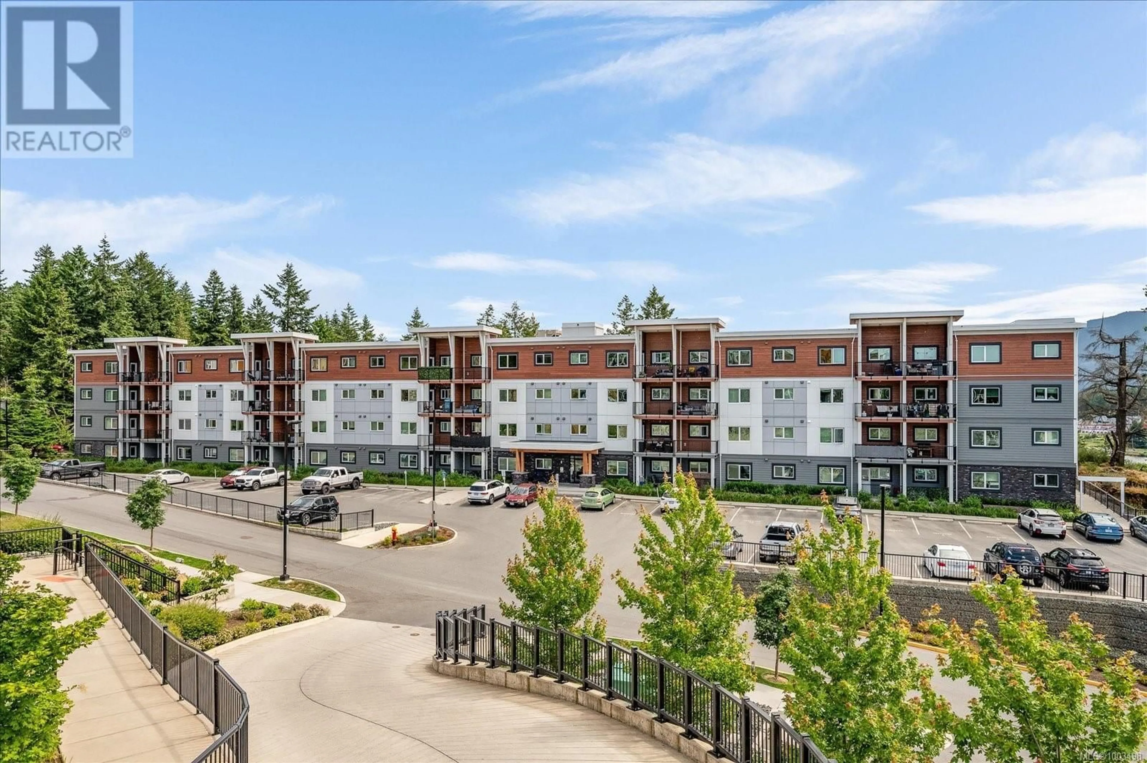 A pic from outside/outdoor area/front of a property/back of a property/a pic from drone, mountain view for 112 - 4830 CEDAR RIDGE PLACE, Nanaimo British Columbia V9T0M8