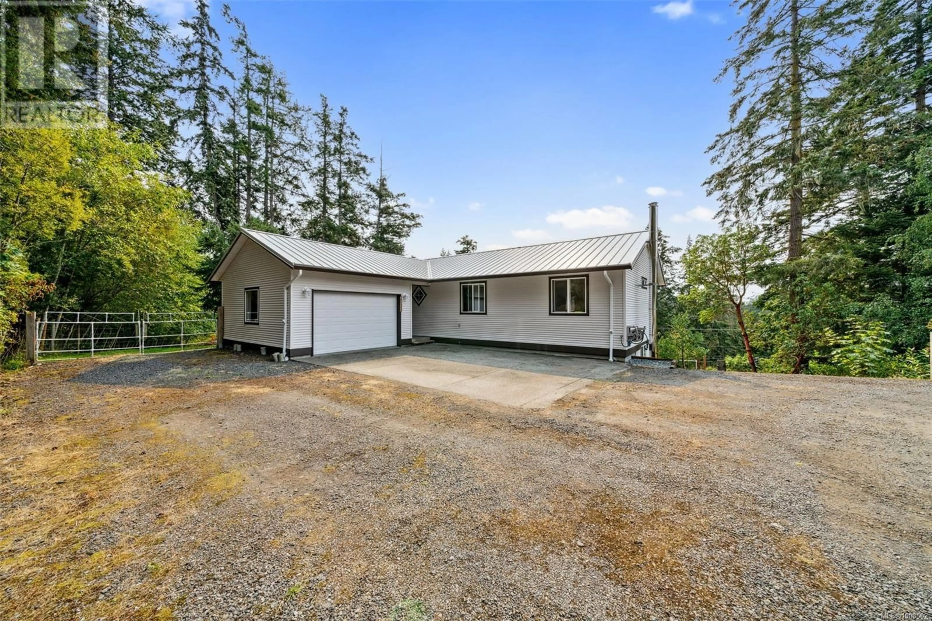 A pic from outside/outdoor area/front of a property/back of a property/a pic from drone, unknown for 2030 AYUM ROAD, Sooke British Columbia V9Z0E6