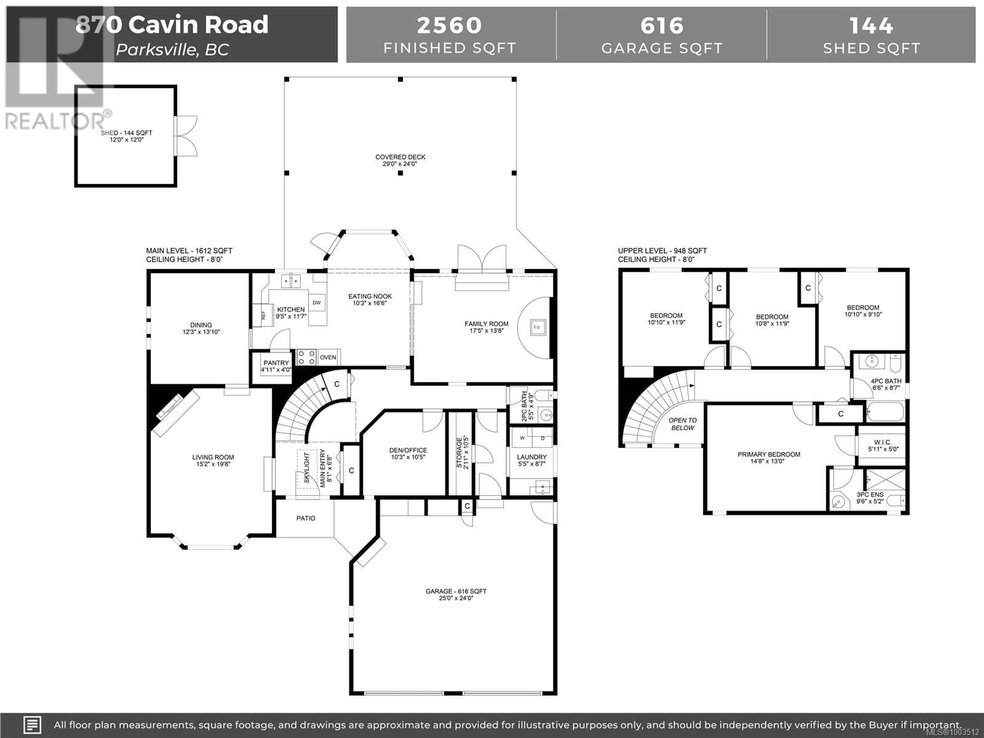 Floor plan for 870 CAVIN ROAD, French Creek British Columbia V9P1Z9