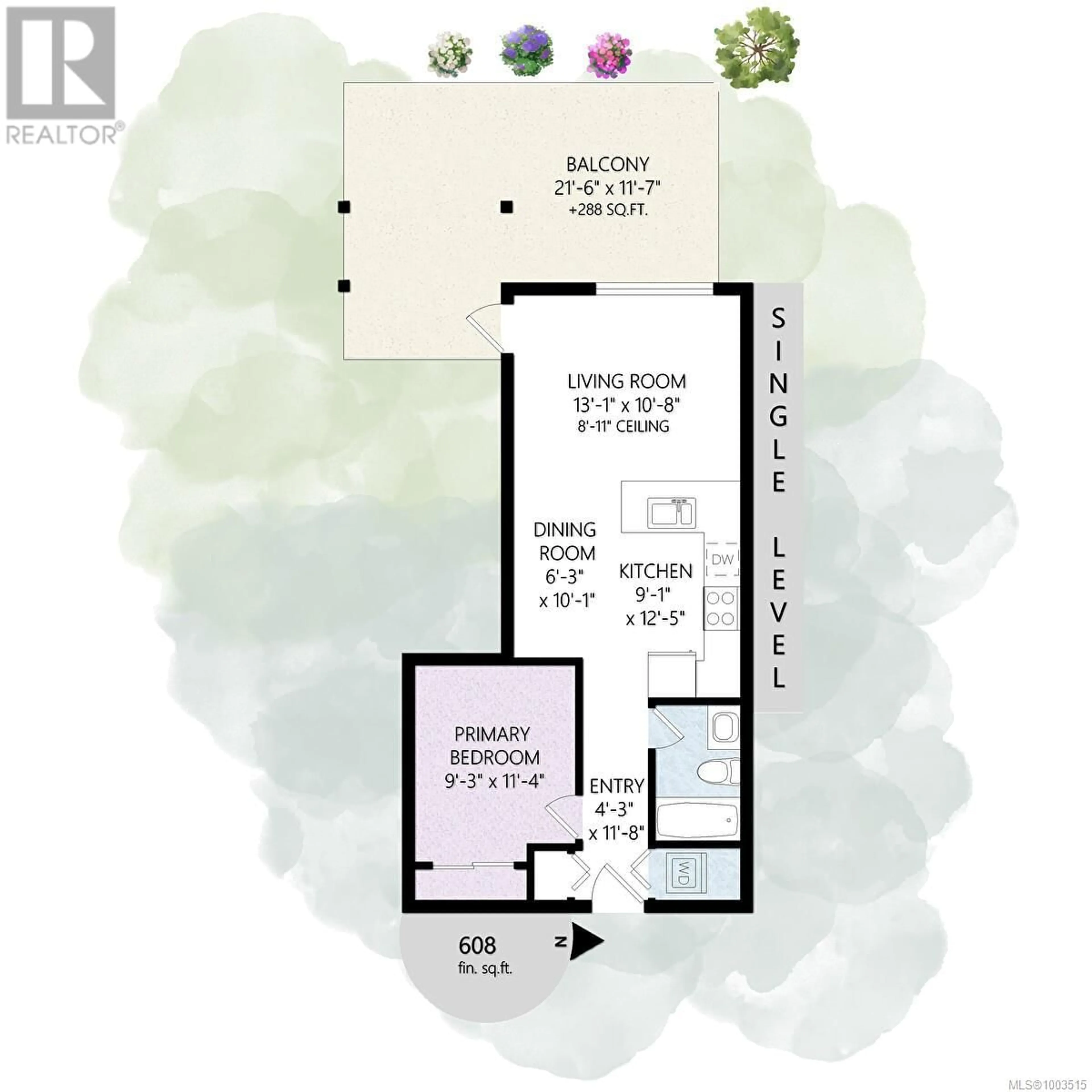 Floor plan for 203 - 2655 SOOKE ROAD, Langford British Columbia V9B1Y3