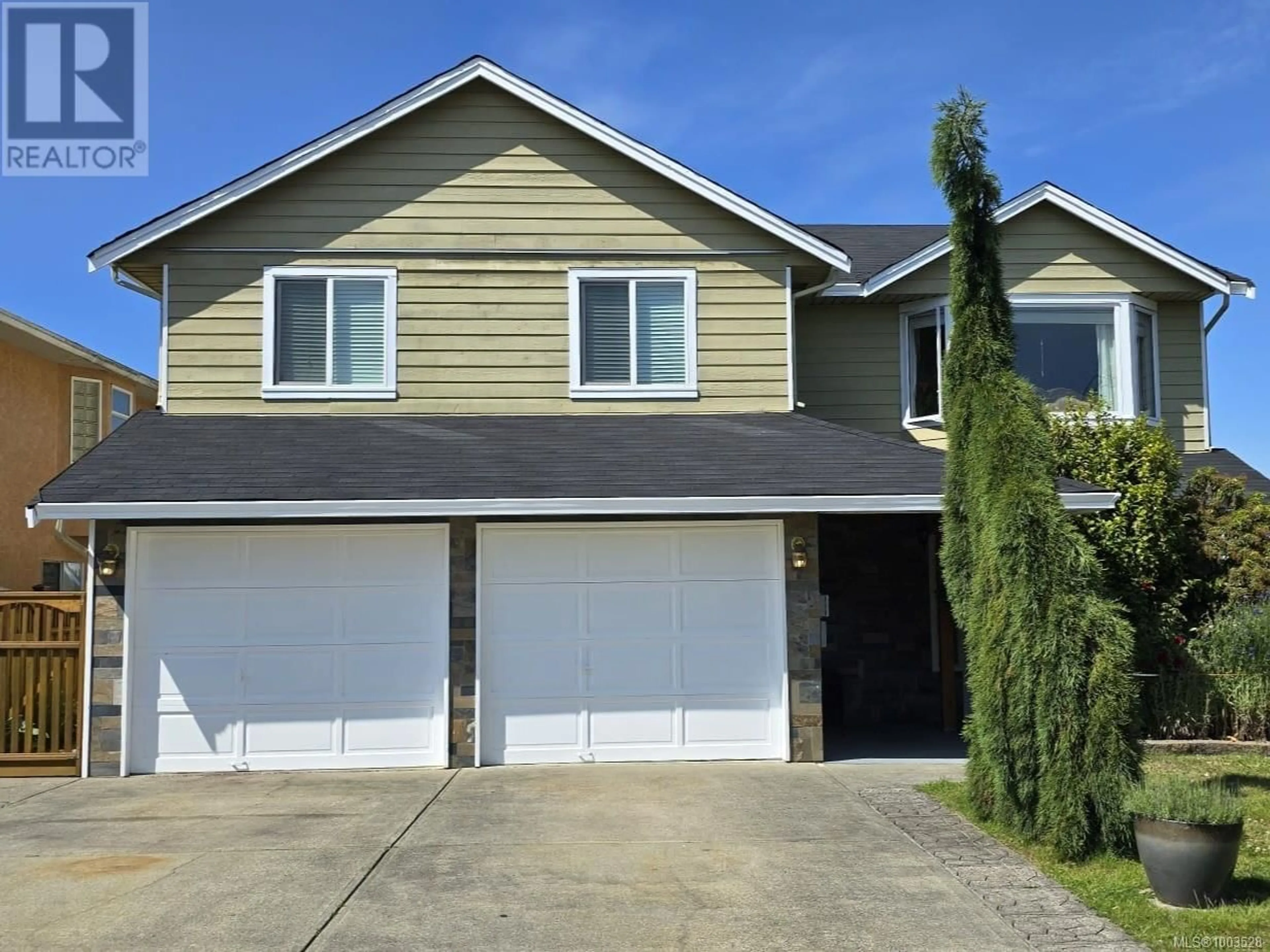 Home with vinyl exterior material, street for 6234 MYSTIC WAY, Nanaimo British Columbia V9V1L3