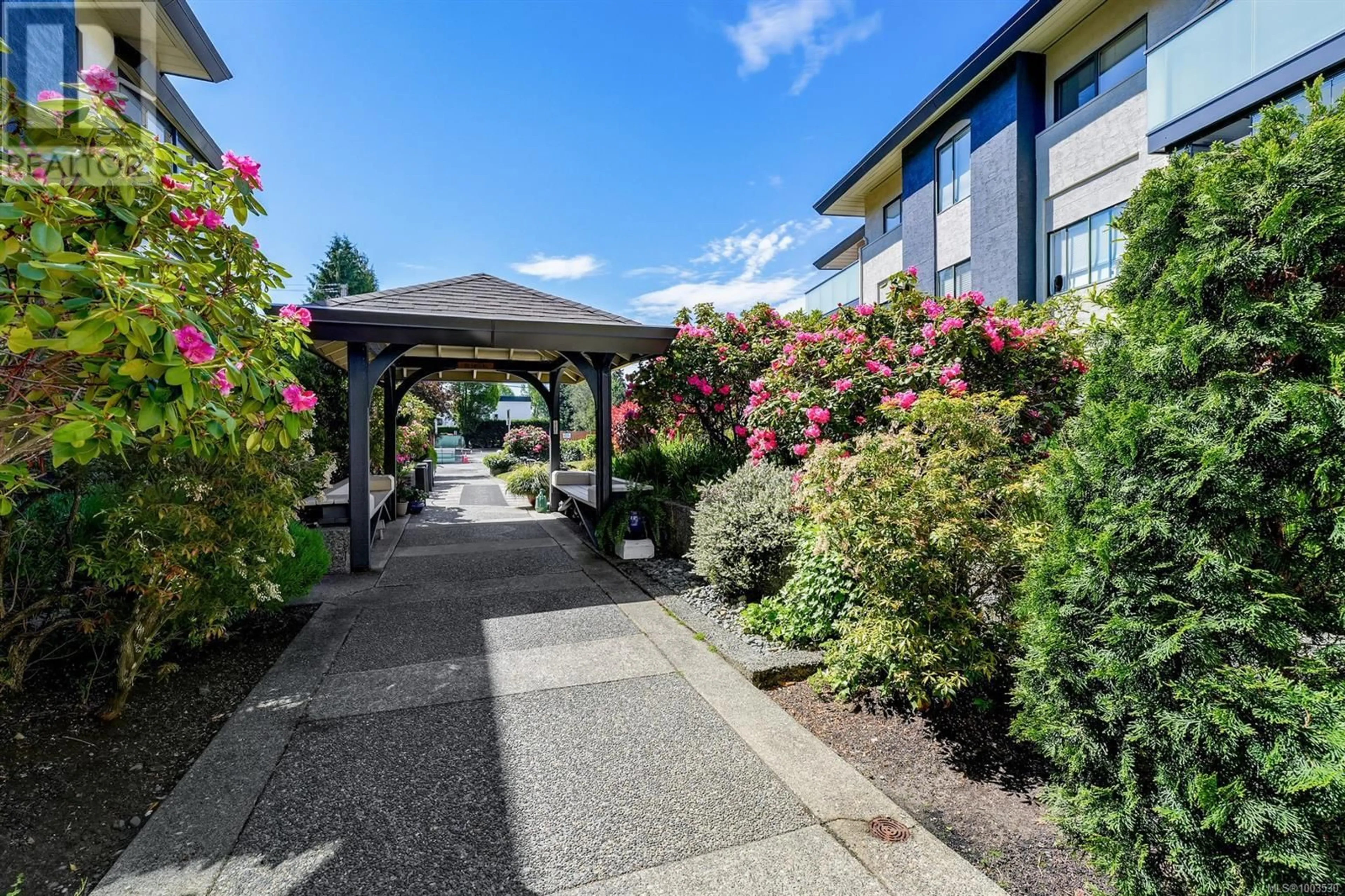 Patio, street for 206 - 3900 SHELBOURNE STREET, Saanich British Columbia V8P4H8