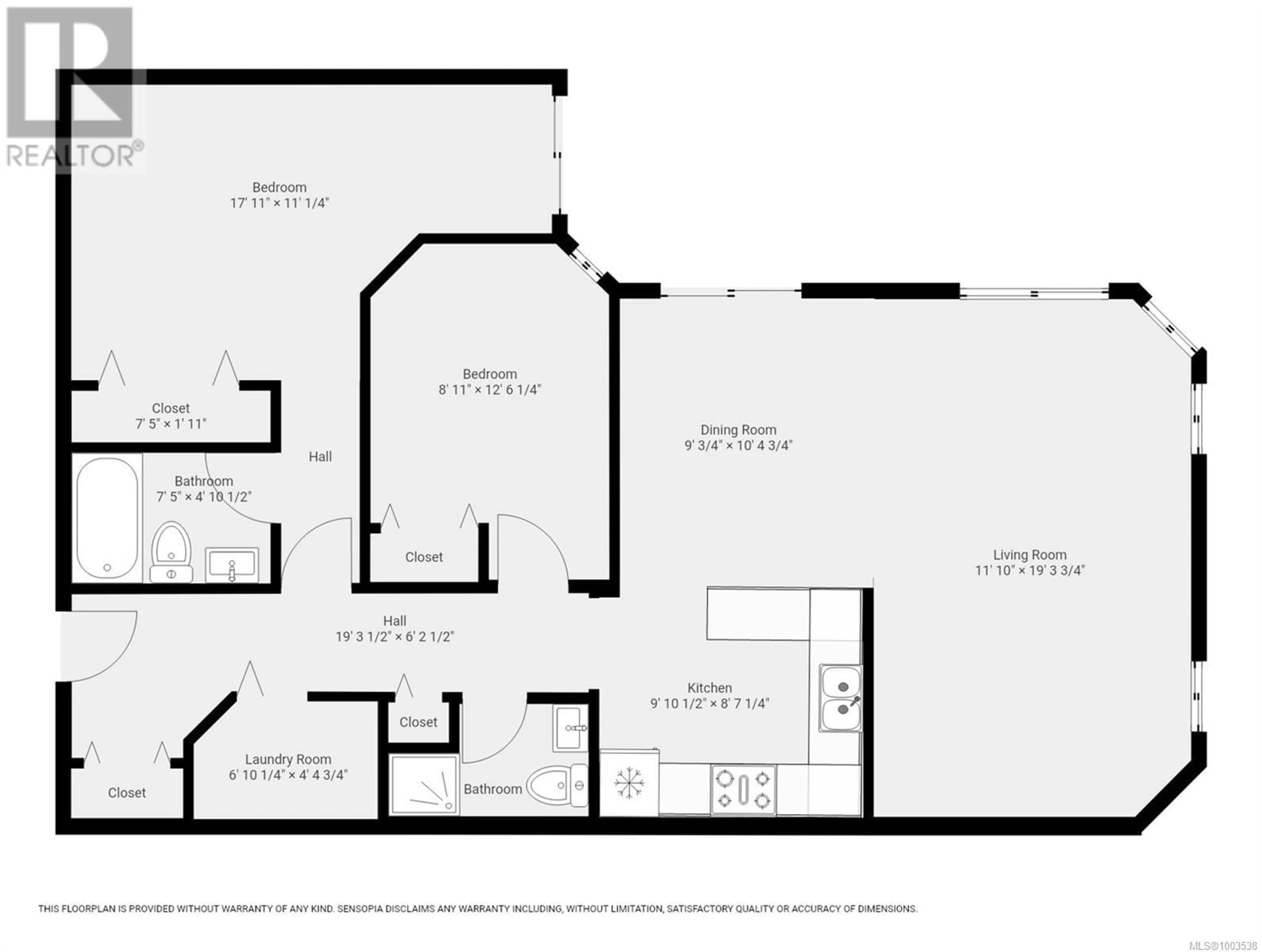 Floor plan for 203B - 670 ISLAND HIGHWAY SOUTH, Campbell River British Columbia V9W1A6