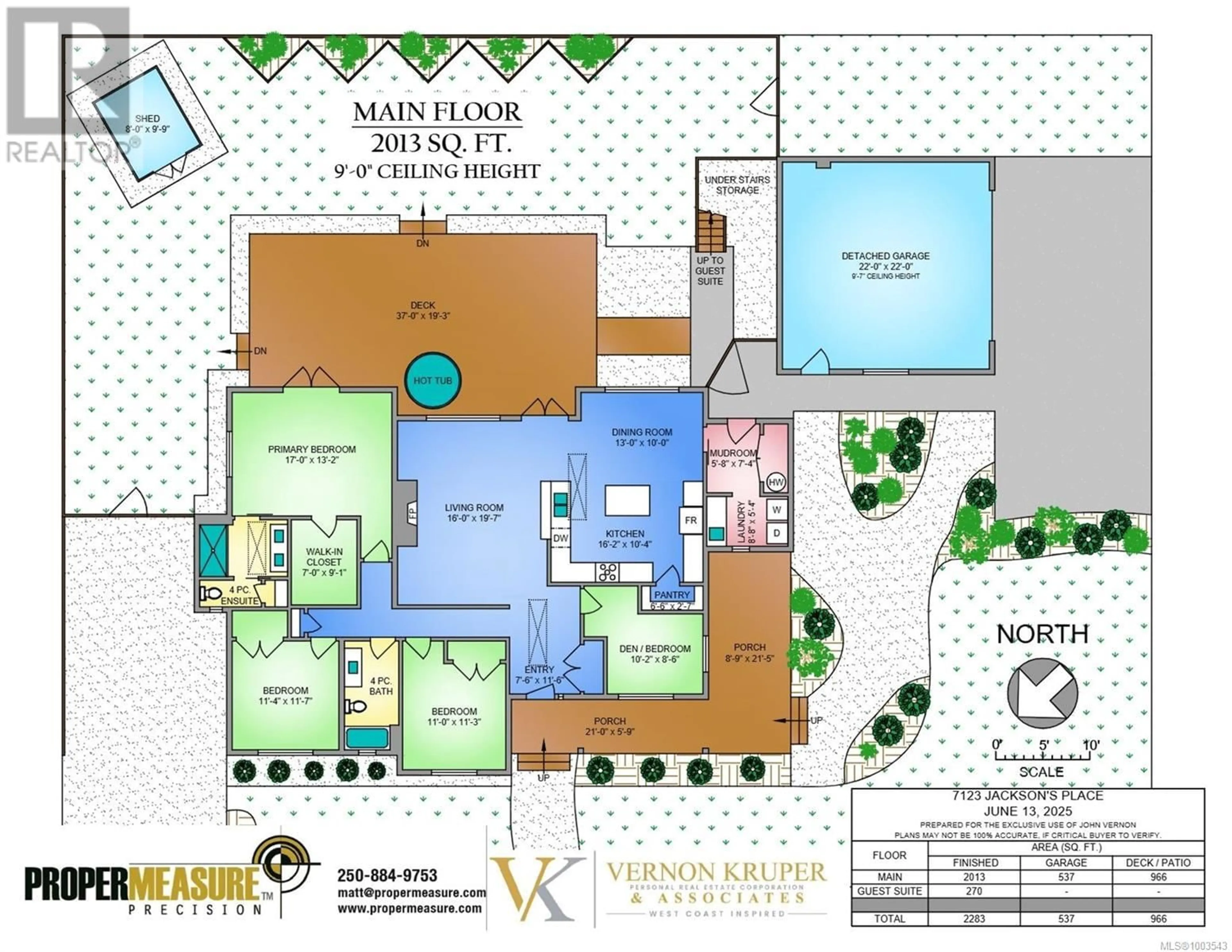Floor plan for 7123 JACKSONS PLACE, Sooke British Columbia V9Z0T7