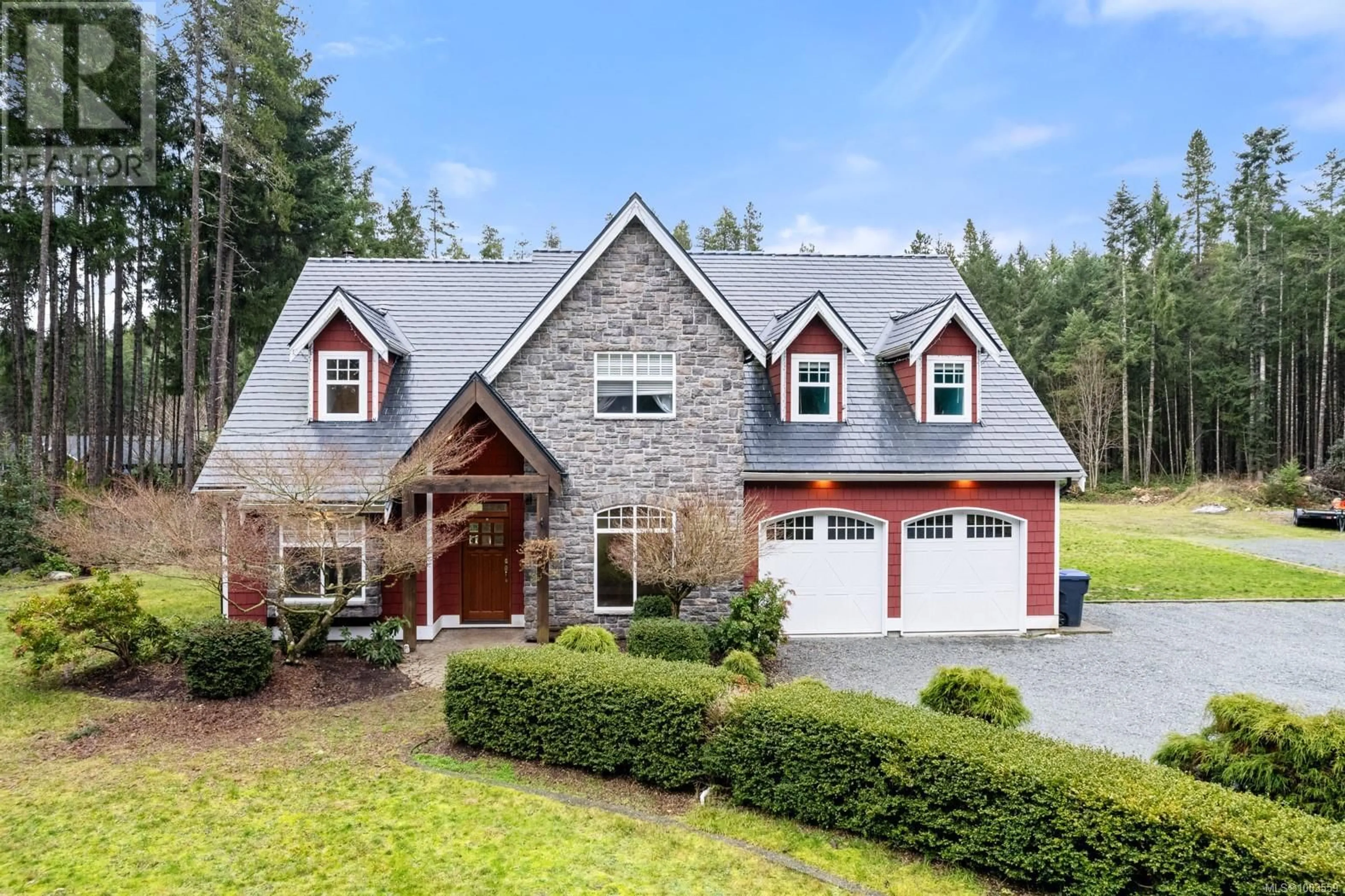 Home with brick exterior material, street for 838 RIVERS EDGE DRIVE, Nanoose Bay British Columbia V9P9L5