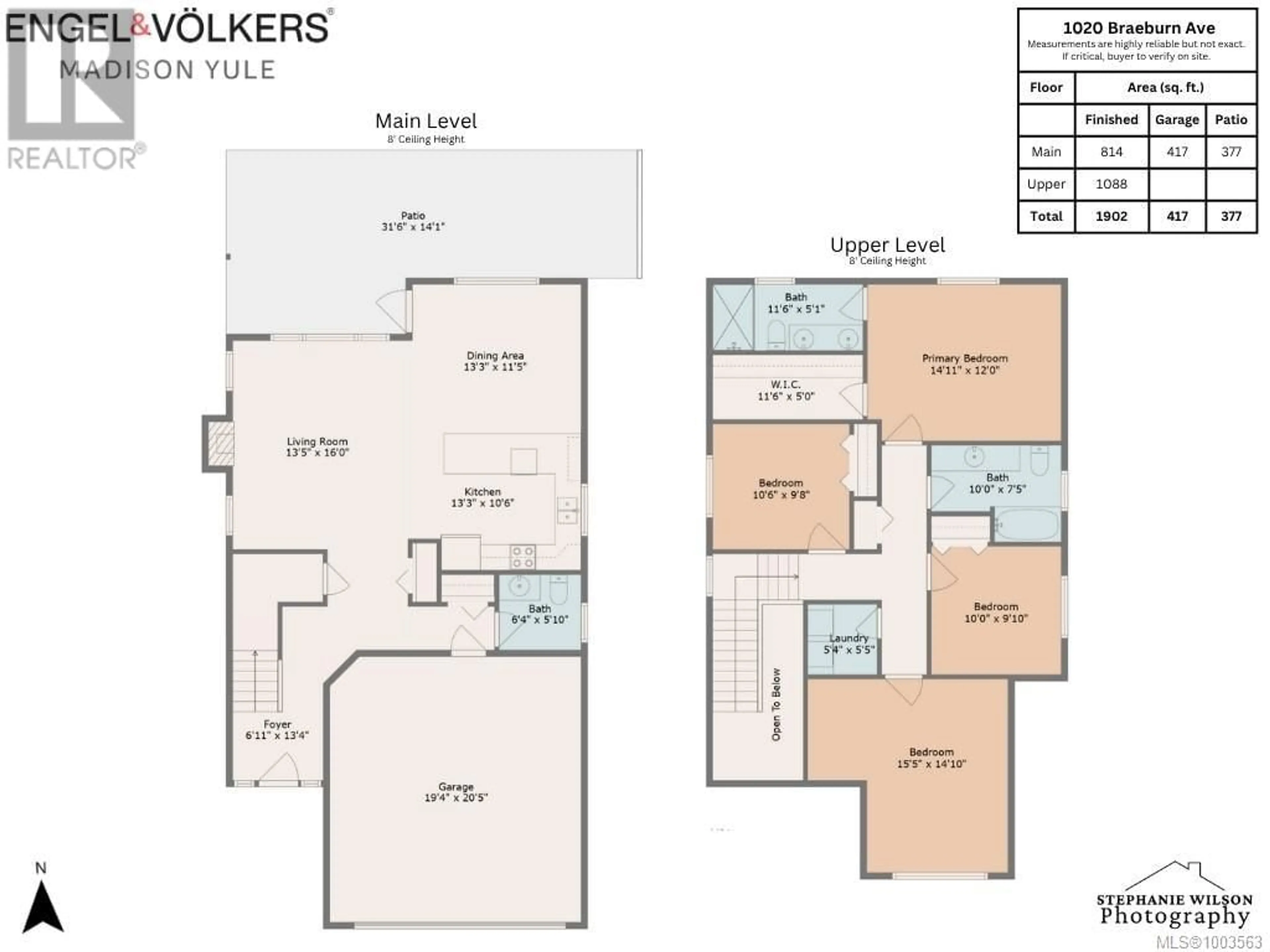Floor plan for 1020 BRAEBURN AVENUE, Langford British Columbia V9C0H8