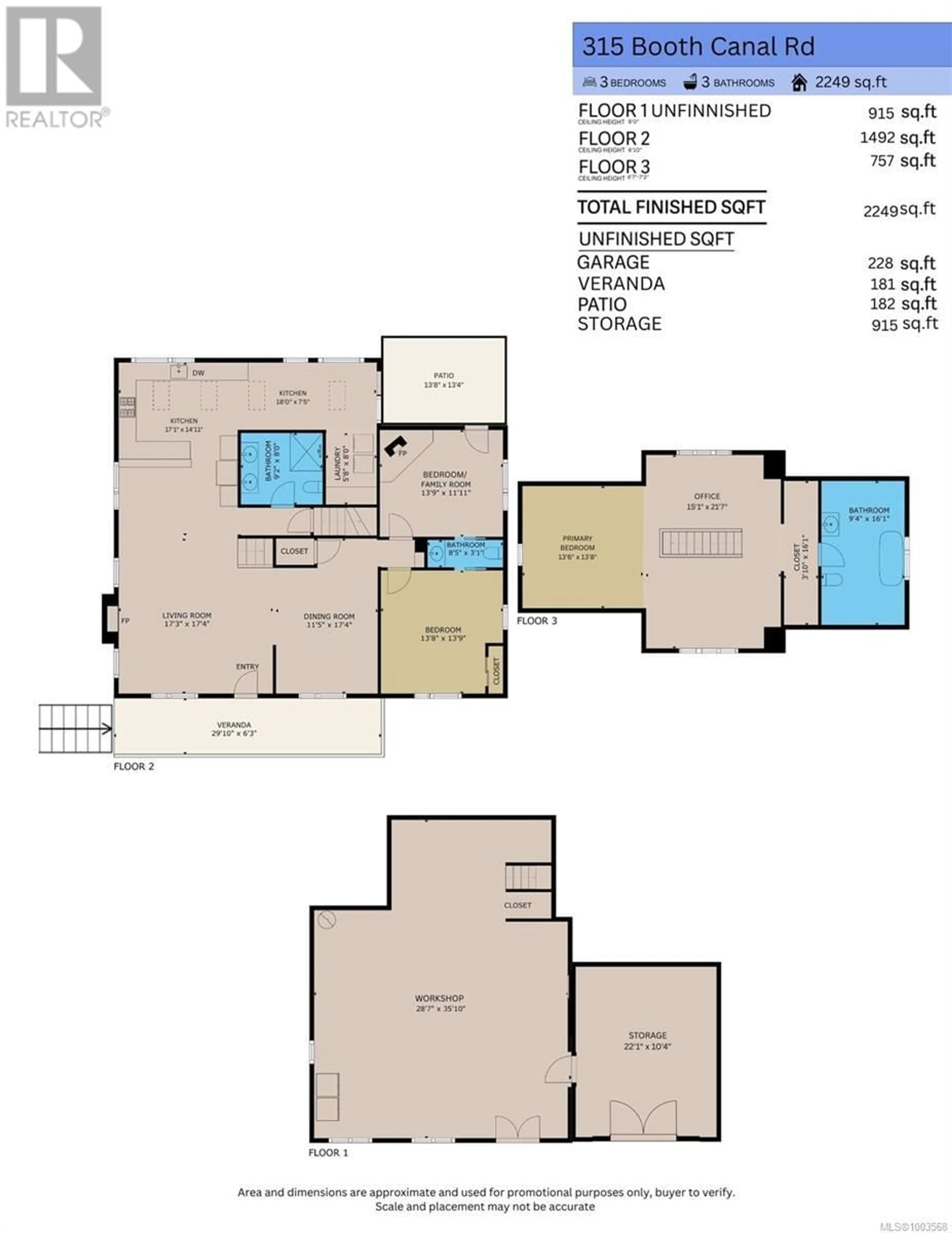 Floor plan for 315 BOOTH CANAL ROAD, Salt Spring British Columbia V8K2N2