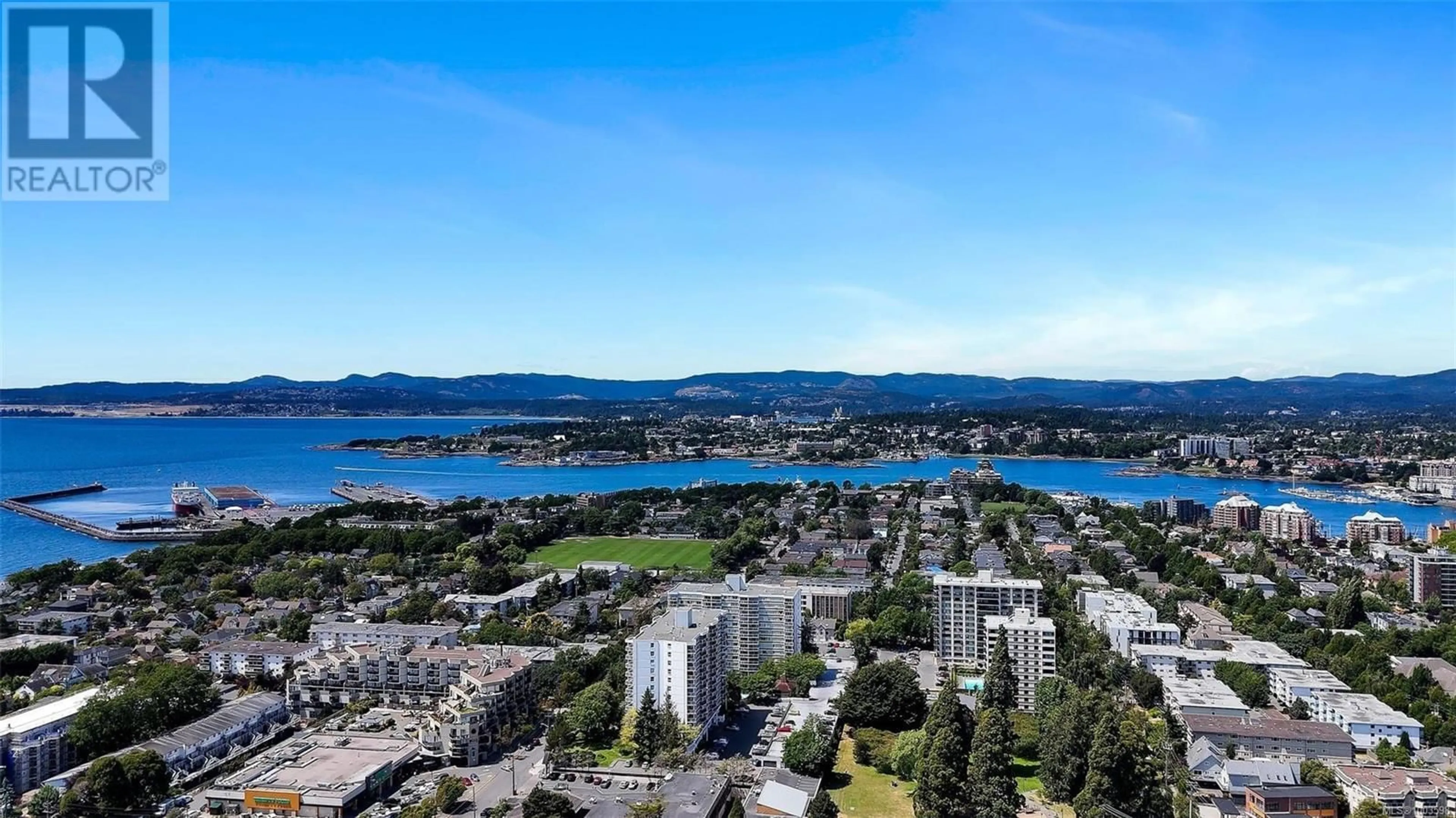 A pic from outside/outdoor area/front of a property/back of a property/a pic from drone, water/lake/river/ocean view for 586 MARIFIELD AVENUE, Victoria British Columbia V8V1N4