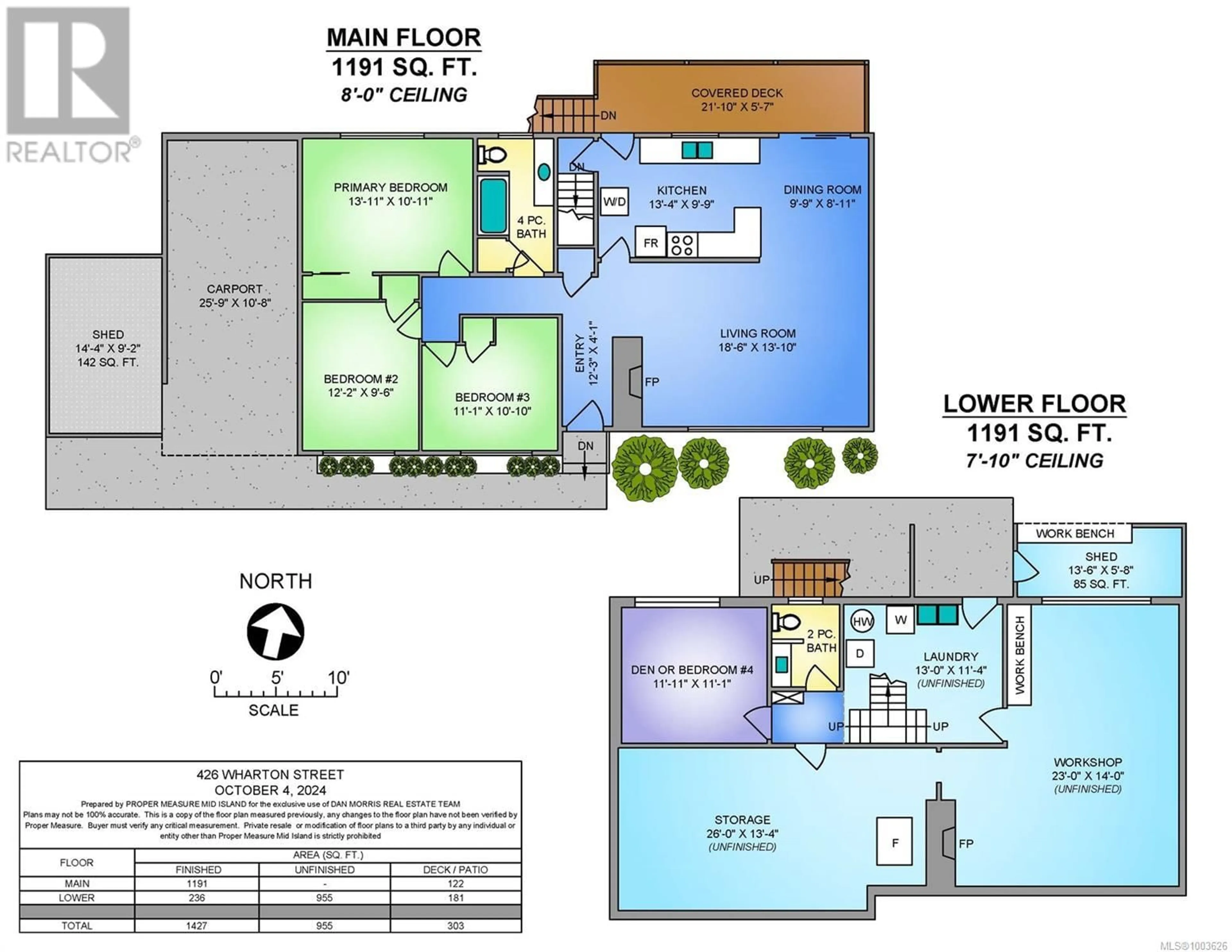 Floor plan for 426/436 WHARTON STREET, Nanaimo British Columbia V9R1W4
