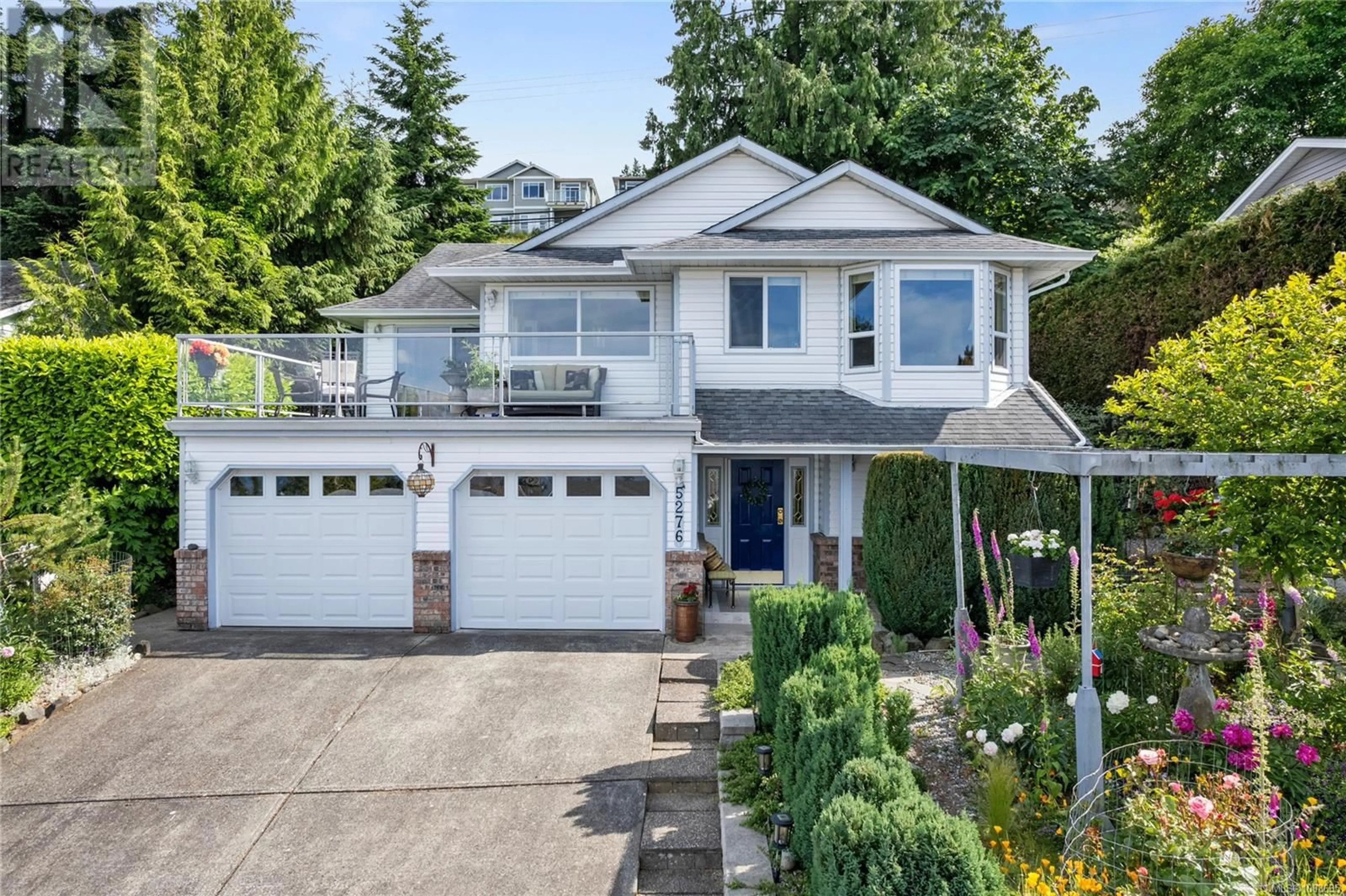 Home with vinyl exterior material, street for 5276 CATALINA DRIVE, Nanaimo British Columbia V9V1H1