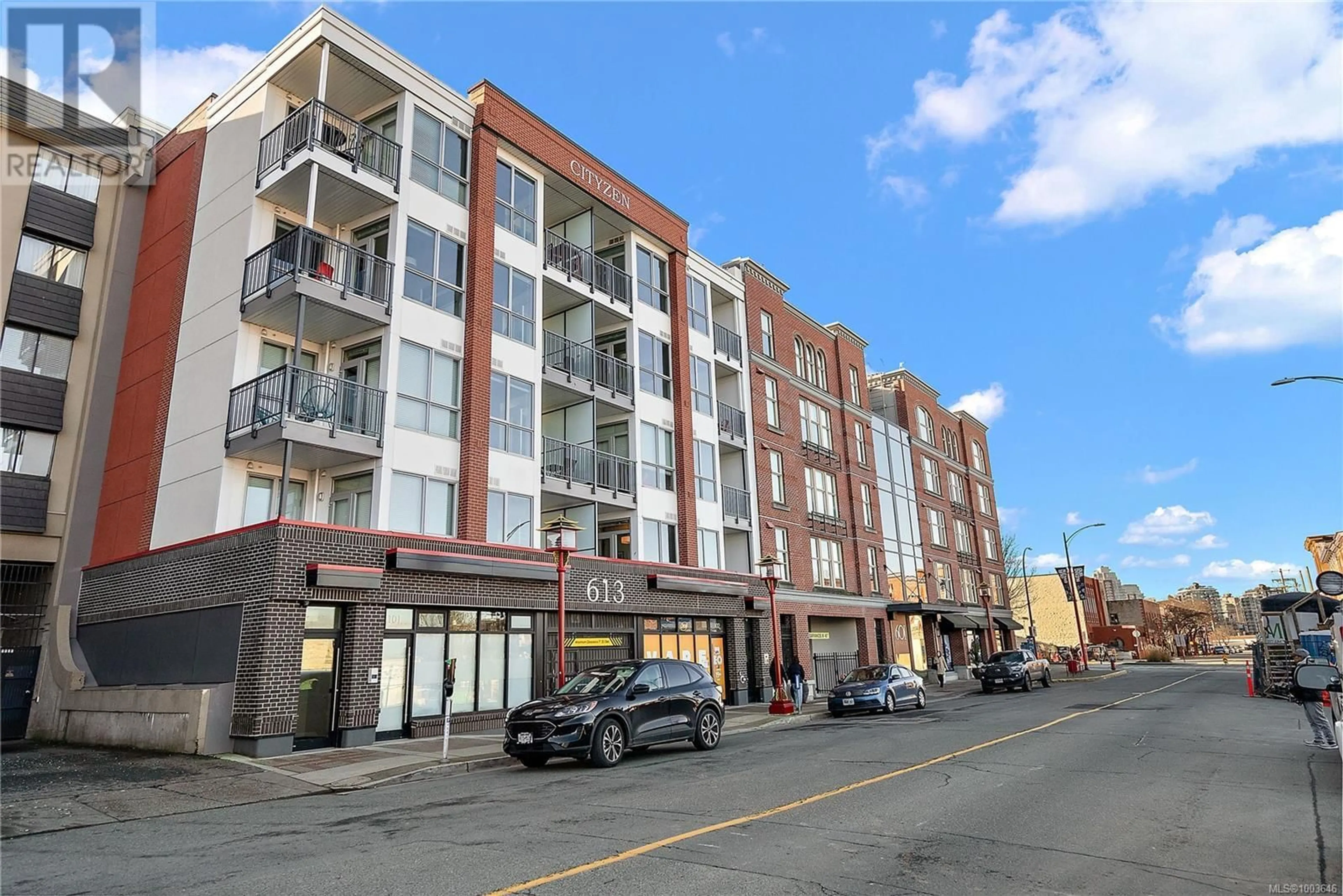 Patio, building for 408 - 613 HERALD STREET, Victoria British Columbia V8W1S8