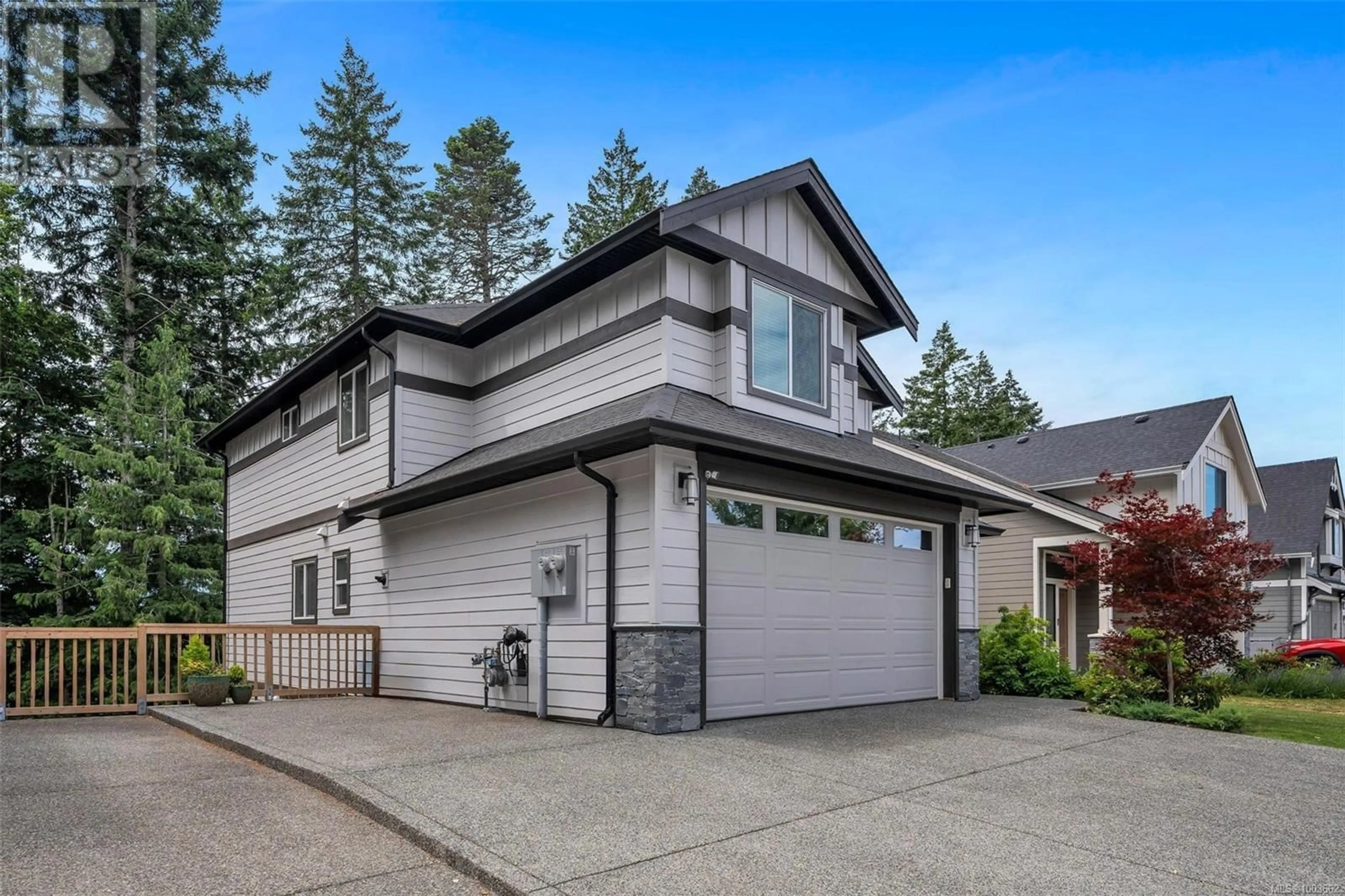 Home with vinyl exterior material, street for 3636 HONEYCRISP AVENUE, Langford British Columbia V9C0N5