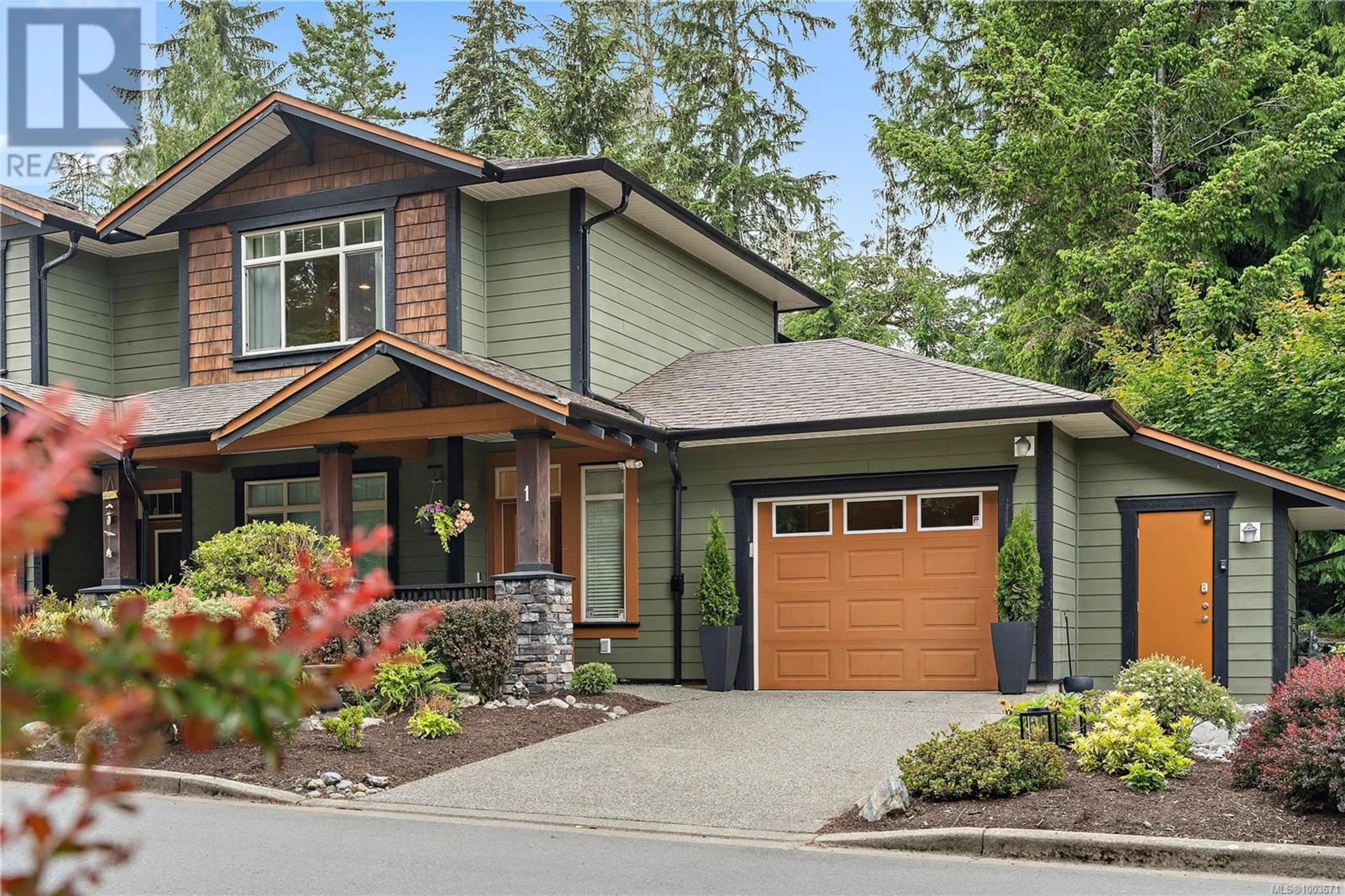 Home with vinyl exterior material, street for 1 - 2363 DEMAMIEL DRIVE, Sooke British Columbia V9Z1K3