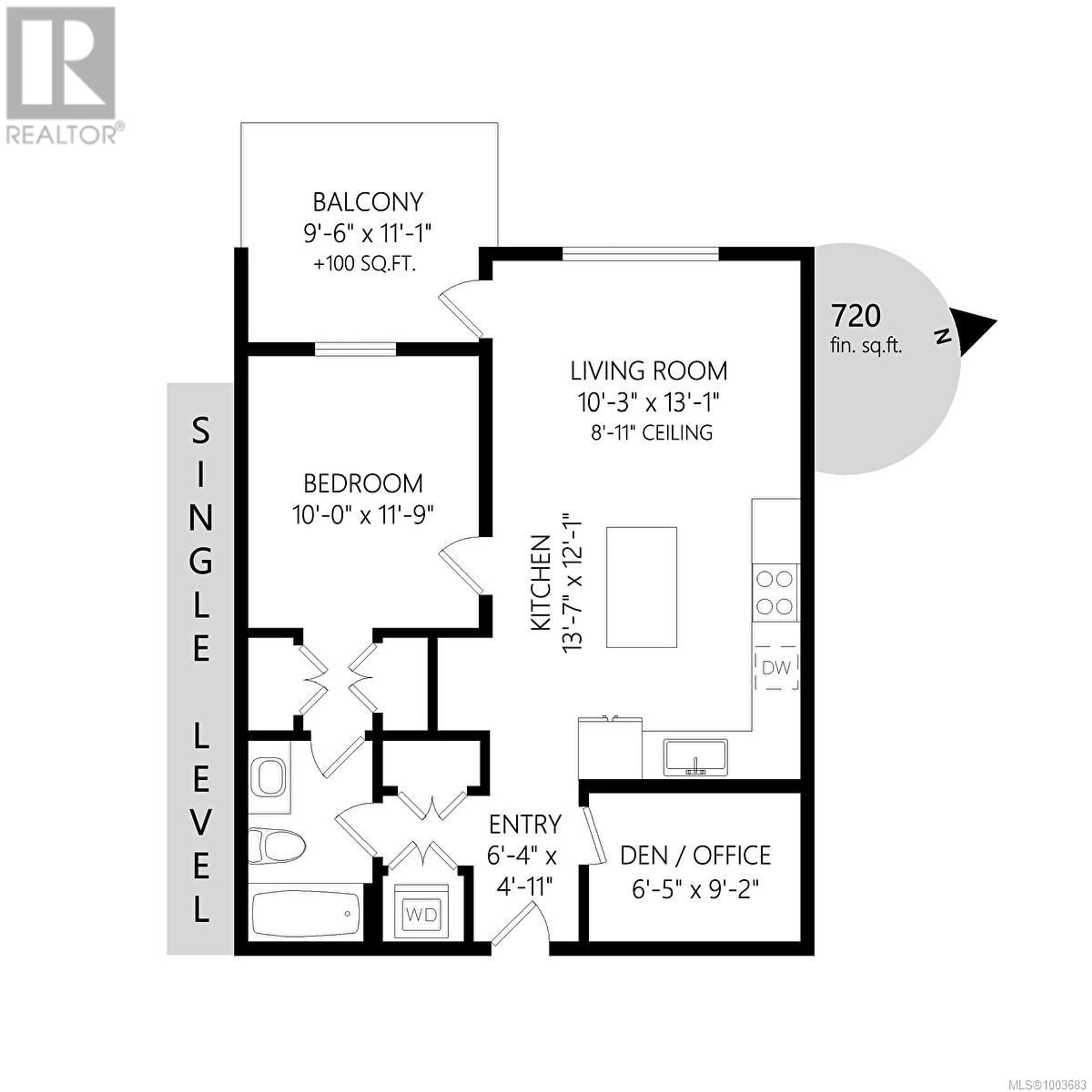 Floor plan for 310 - 3564B RYDER HESJEDAL WAY, Colwood British Columbia V9C0V3