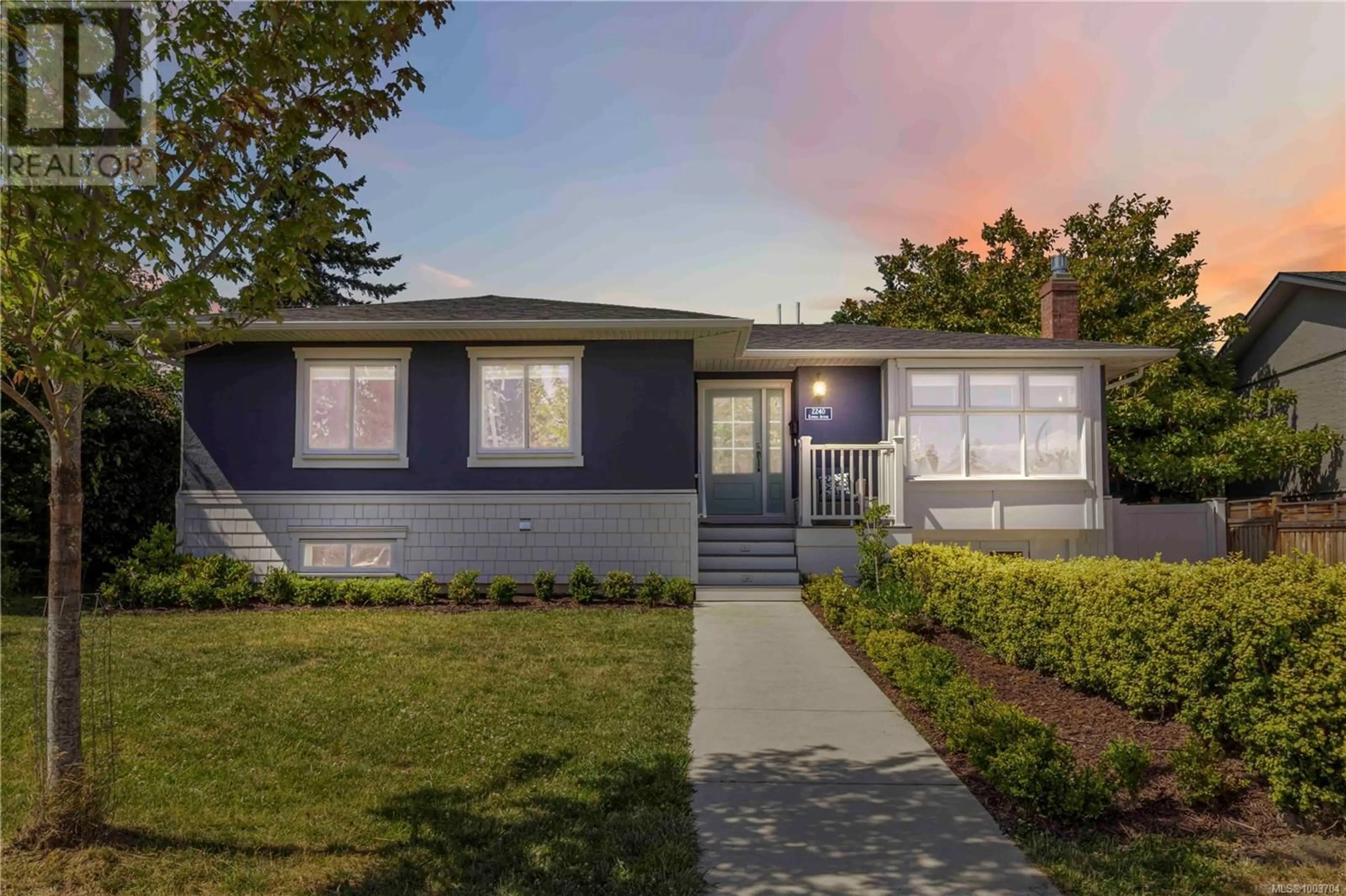 Home with vinyl exterior material, street for 2240 KINROSS AVENUE, Oak Bay British Columbia V8R2N5