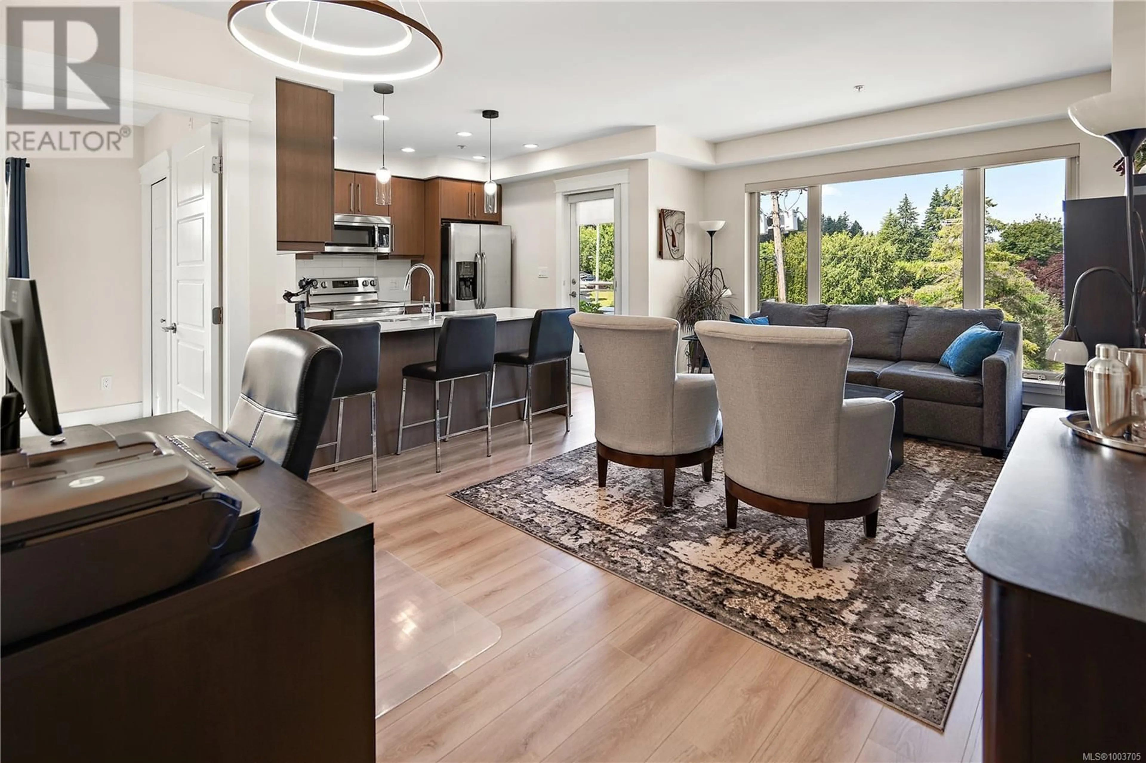 Open concept kitchen, unknown for 302 - 7161 WEST SAANICH ROAD, Central Saanich British Columbia V8M1P7