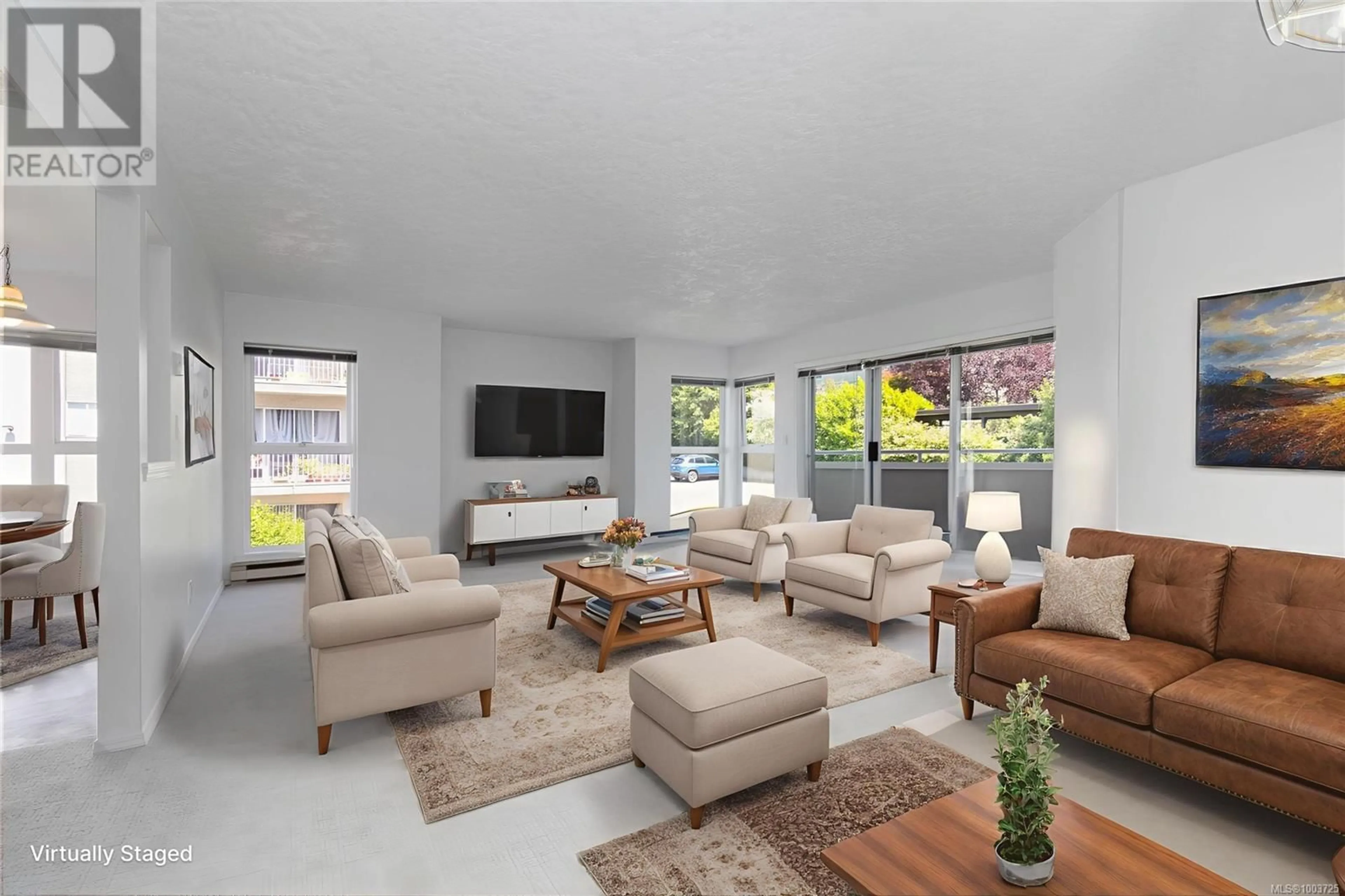 Living room with furniture, unknown for 326 - 40 GORGE ROAD WEST, Saanich British Columbia V9A1L8