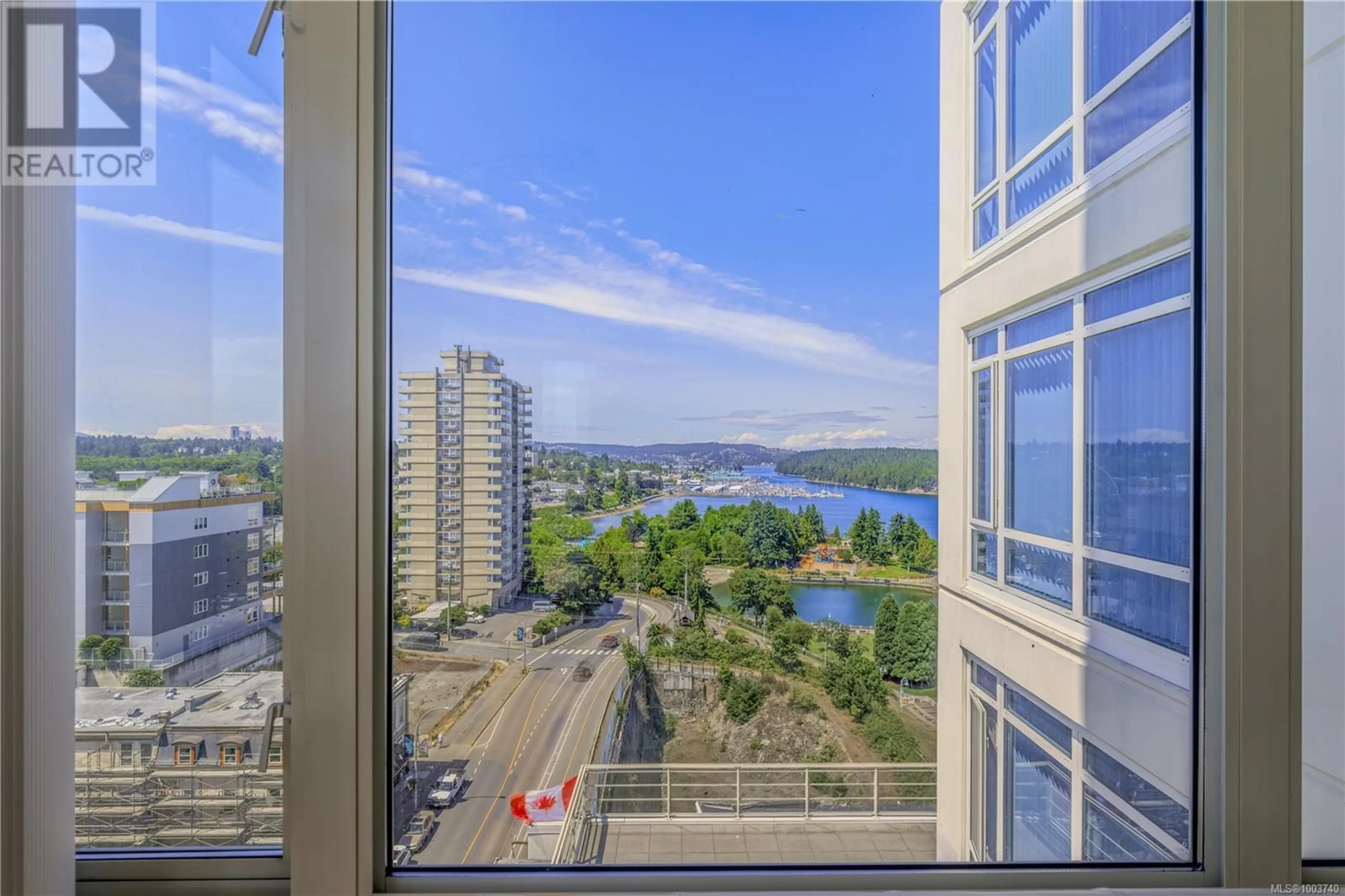 Balcony in the apartment, water/lake/river/ocean view for 1004 - 38 FRONT STREET, Nanaimo British Columbia V9R0B8