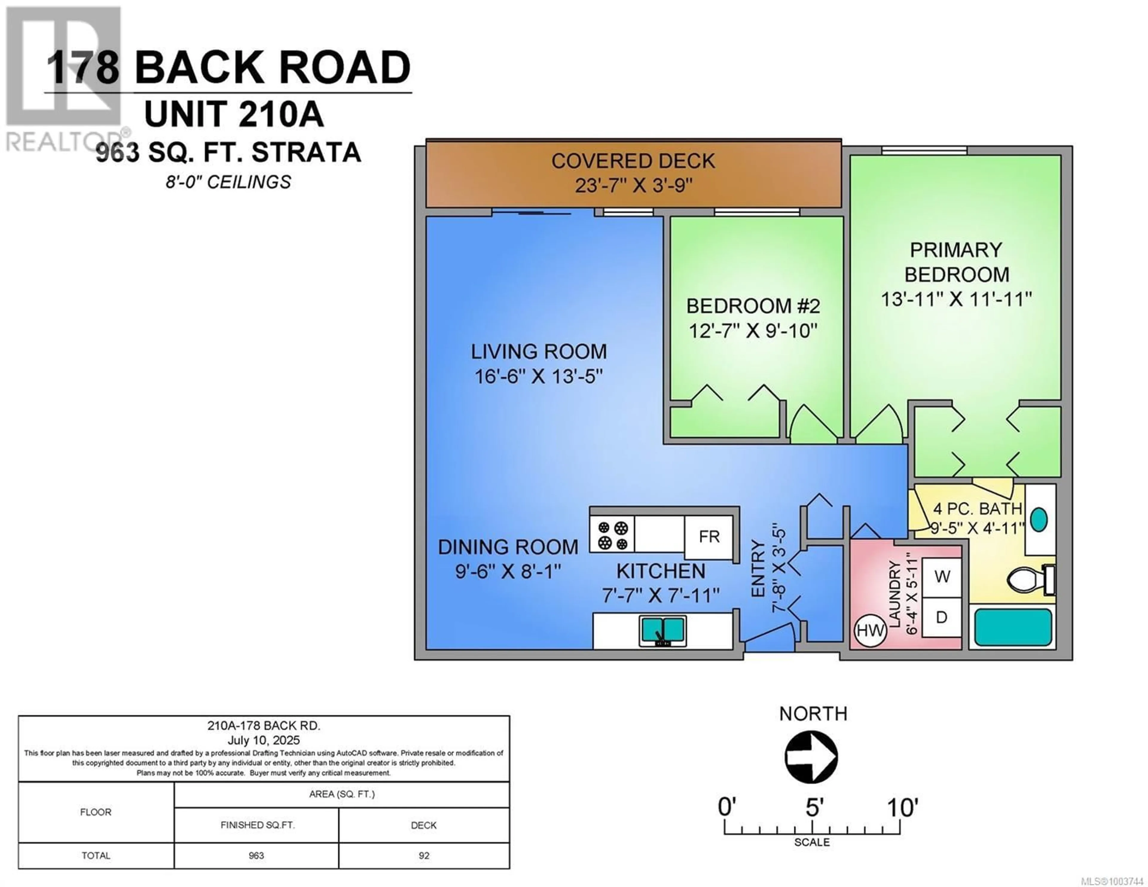 Floor plan for 210A - 178 BACK ROAD, Courtenay British Columbia V9N3W6
