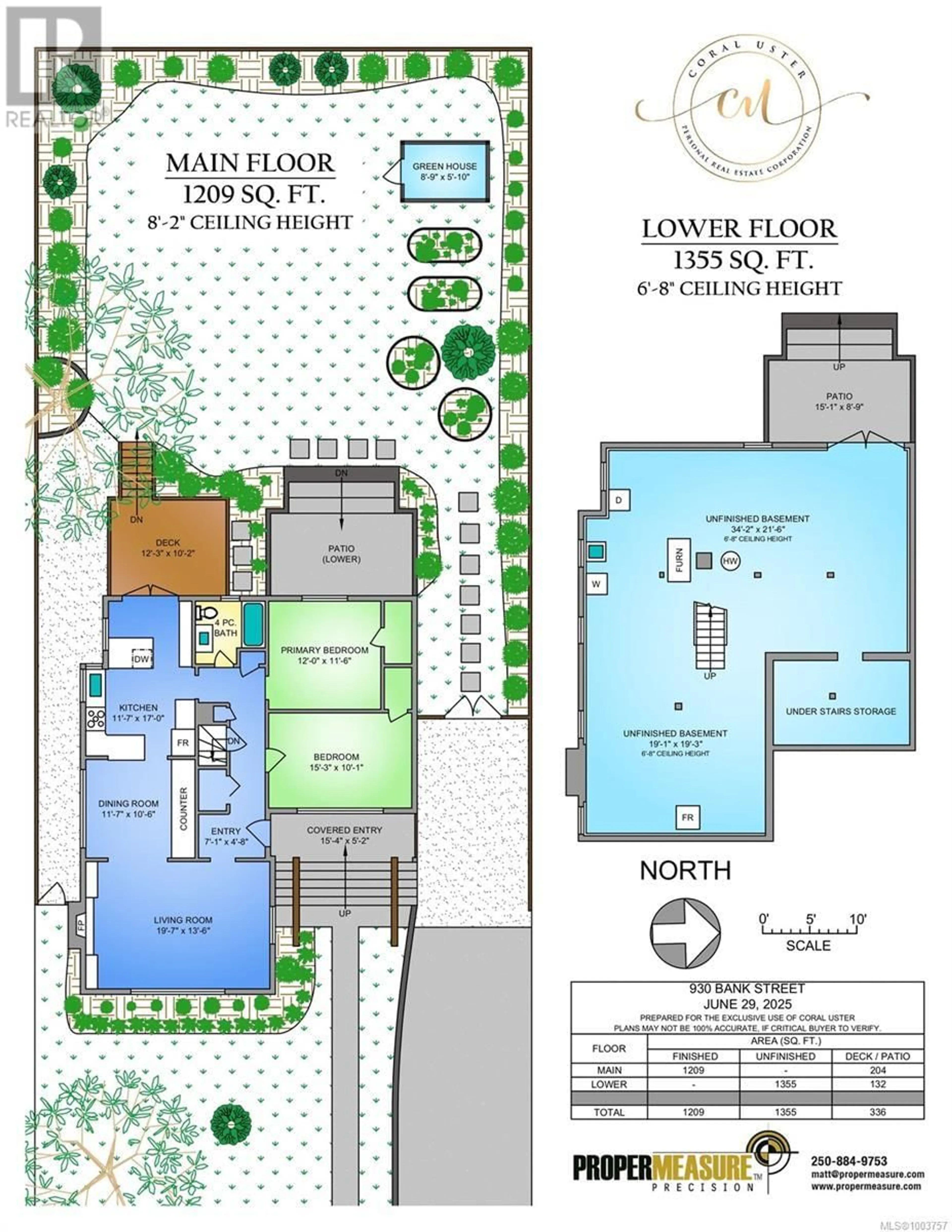 Floor plan for 930 BANK STREET, Victoria British Columbia V8S4B2