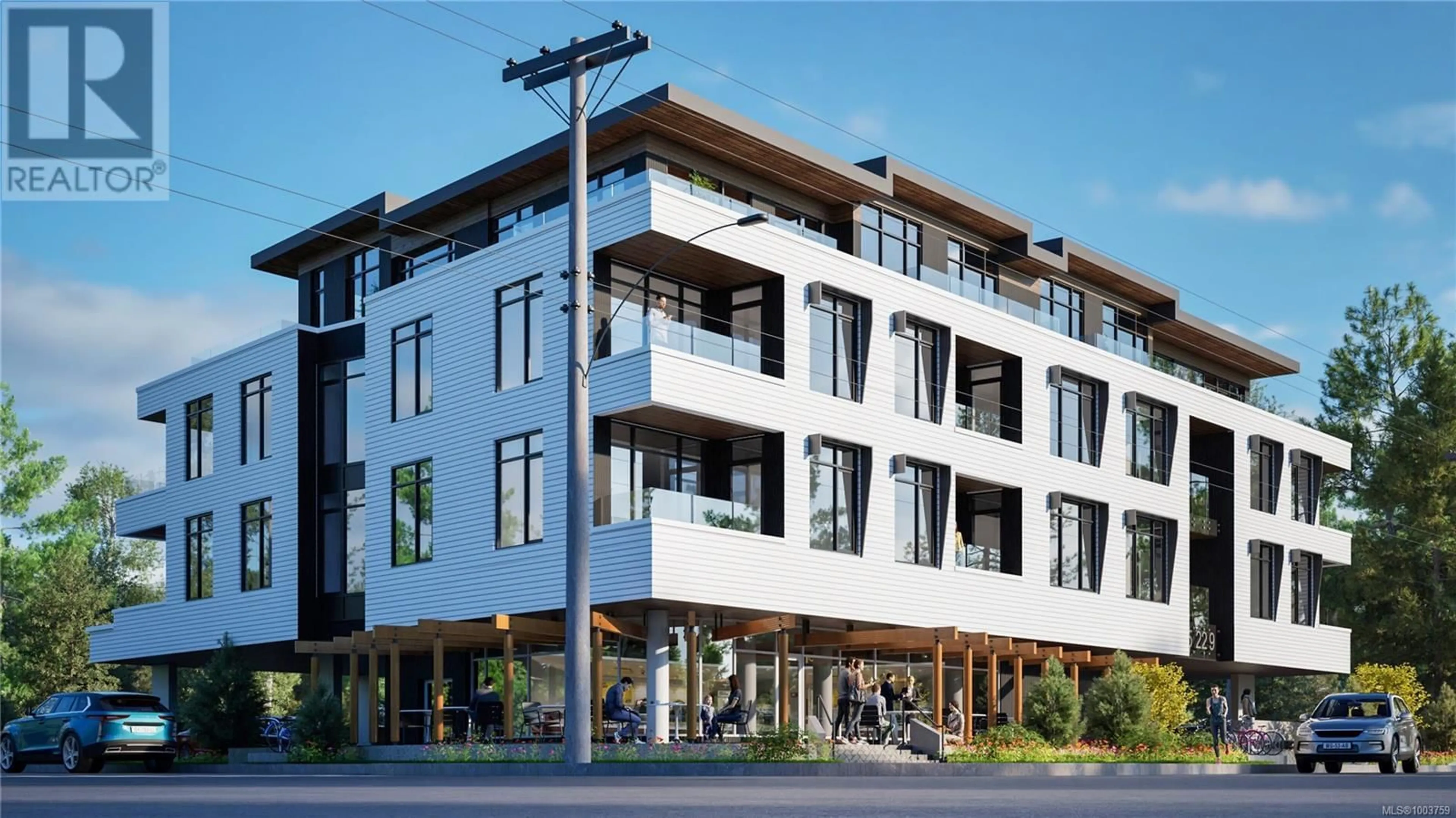 Patio, building for 302 - 5229 CORDOVA BAY ROAD, Saanich British Columbia V8Y2L1